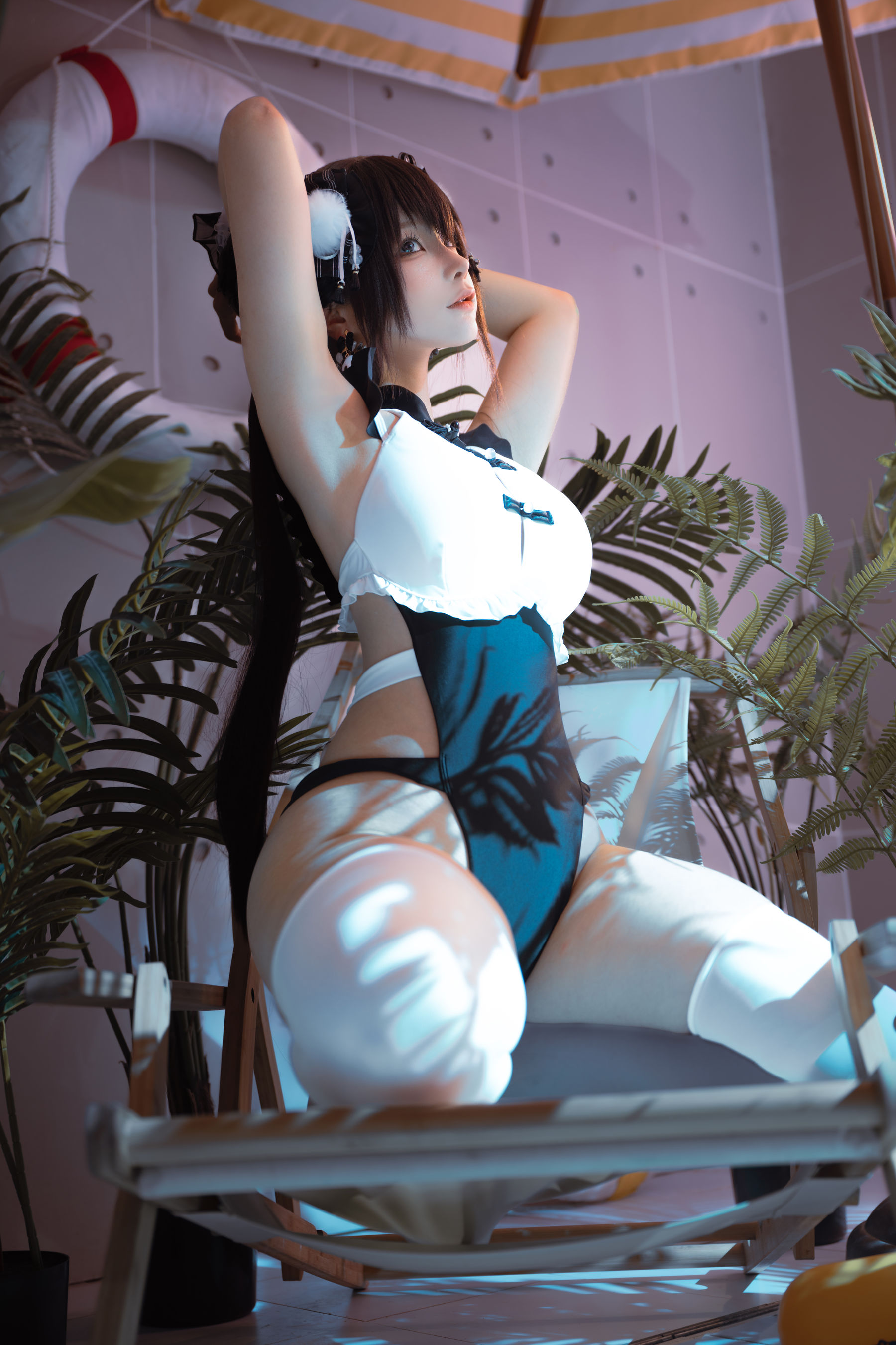 动漫博主蠢沫沫 - 熊猫娘/(105P)