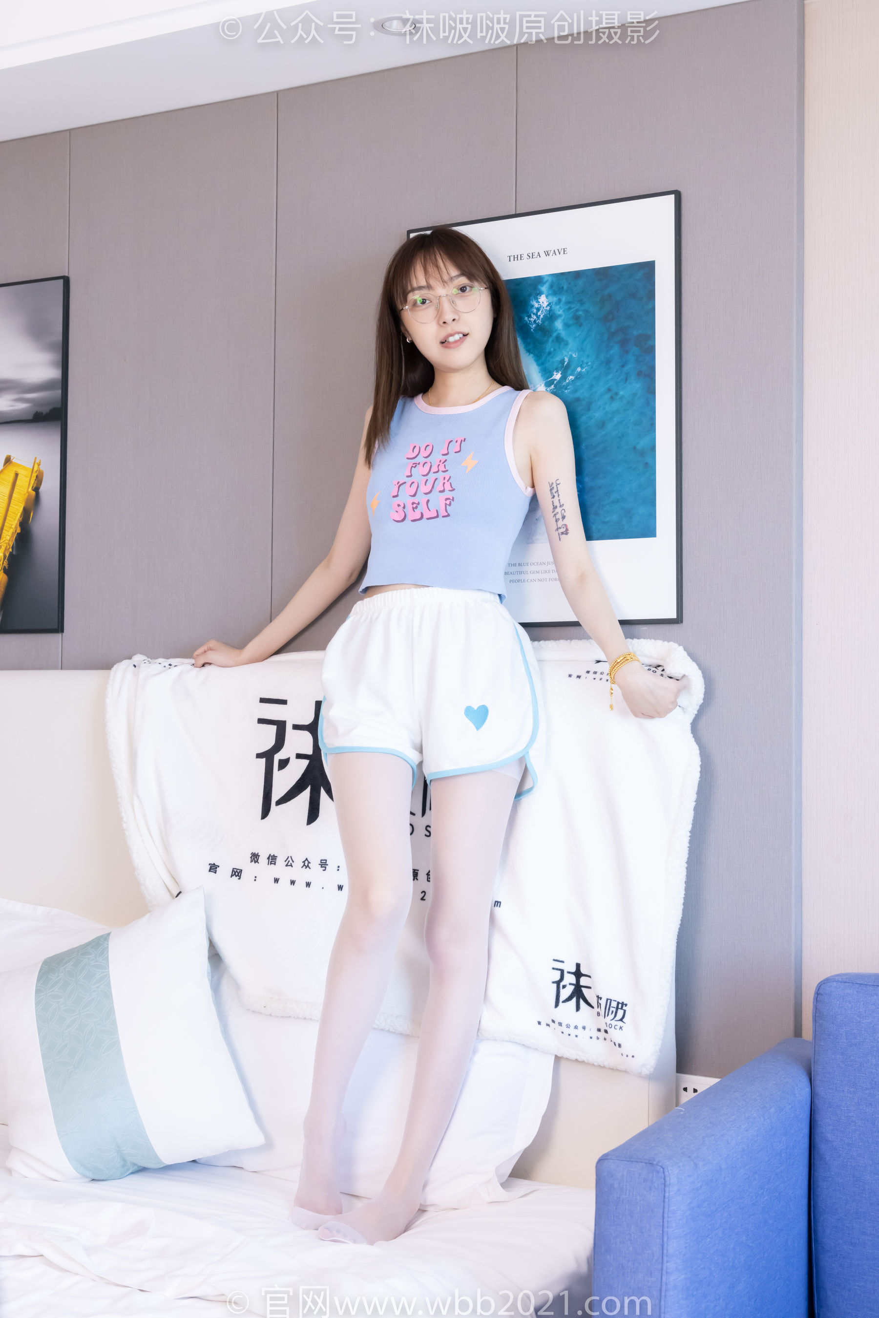 BoBoSocks袜啵啵 No.479 稚予 - 短靴、长筒白棉袜、白丝/(140P)