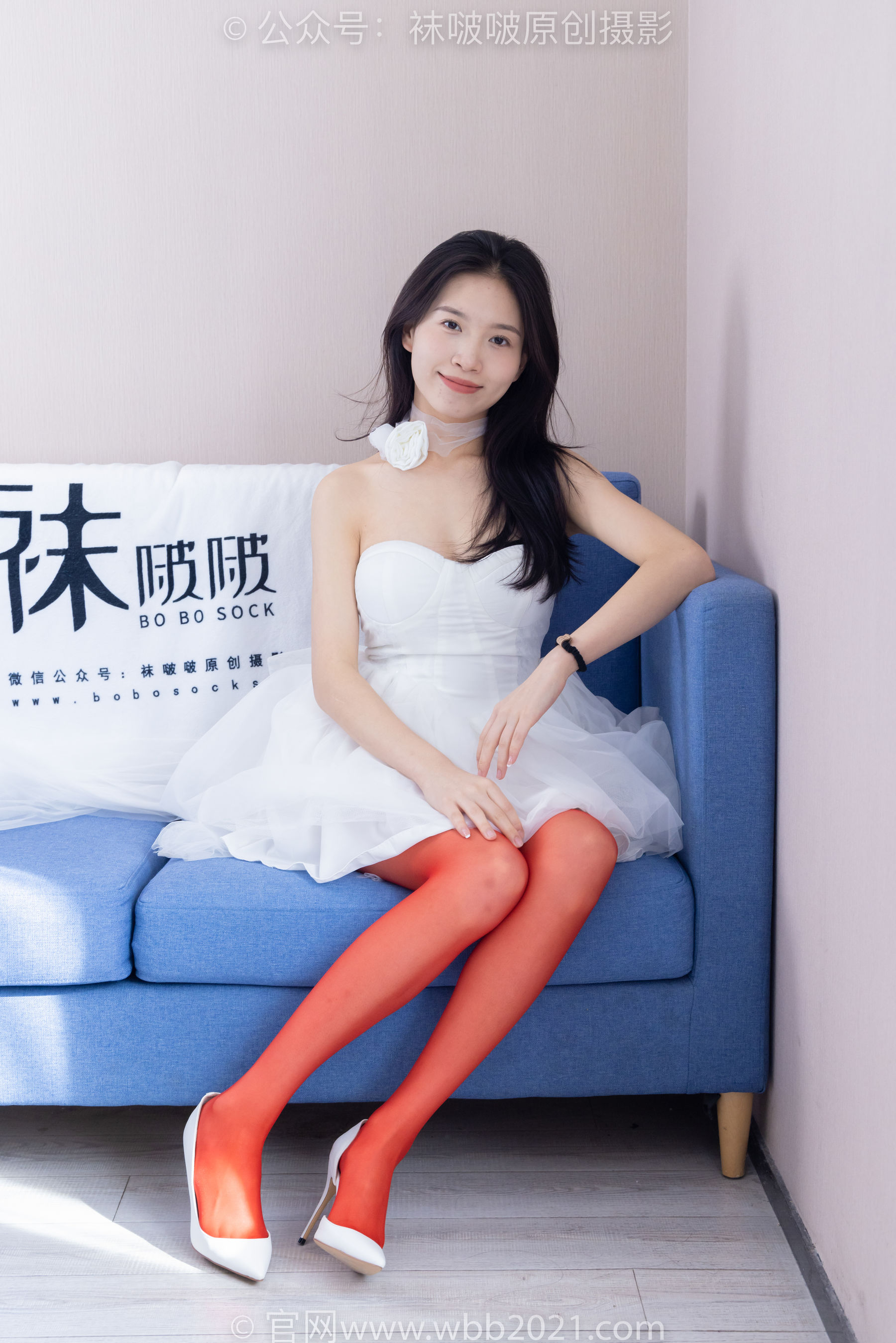 BoBoSocks袜啵啵 No.478 芝士 - 两双高跟鞋、黑丝、红丝/(169P)