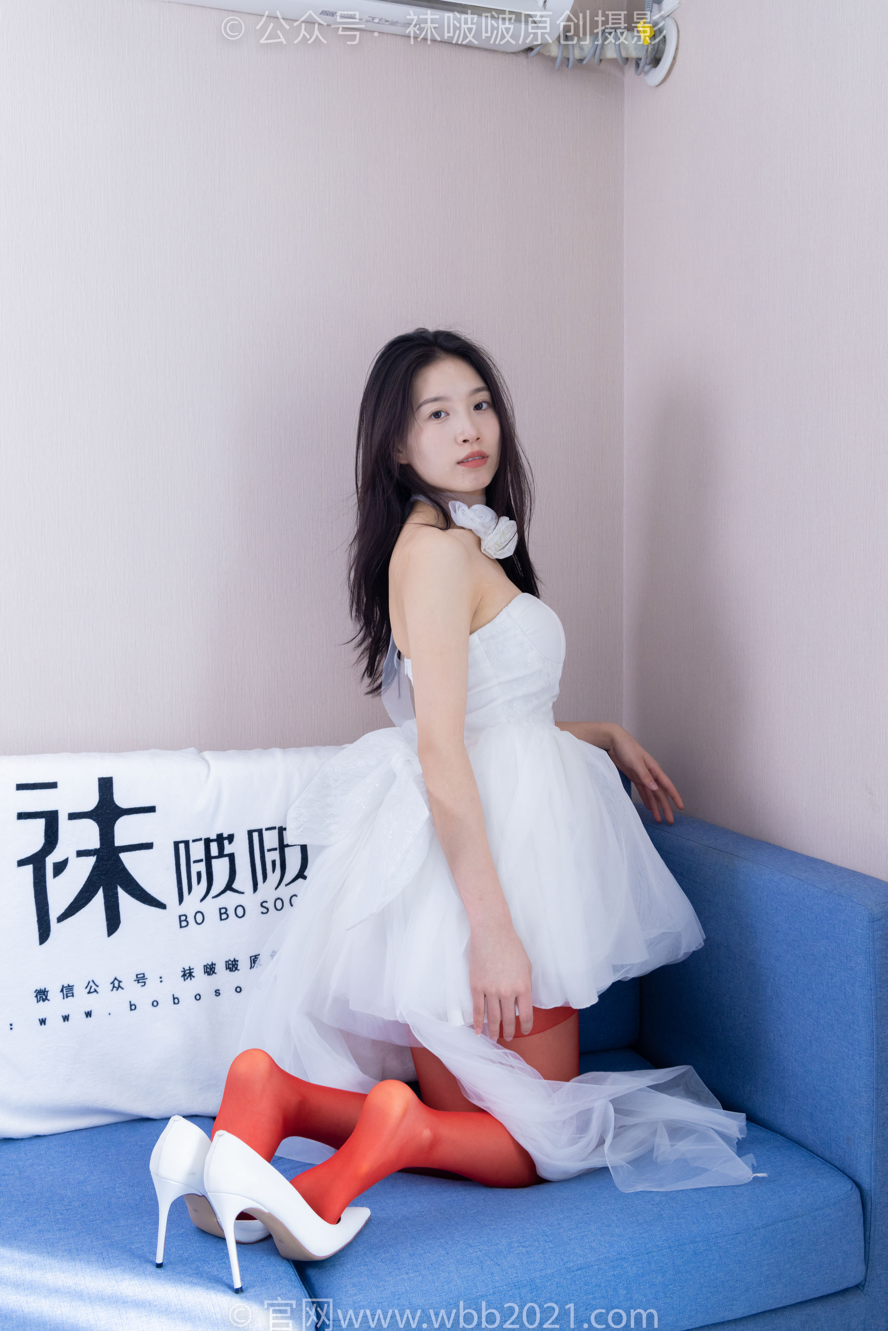 BoBoSocks袜啵啵 No.478 芝士 - 两双高跟鞋、黑丝、红丝/(169P)
