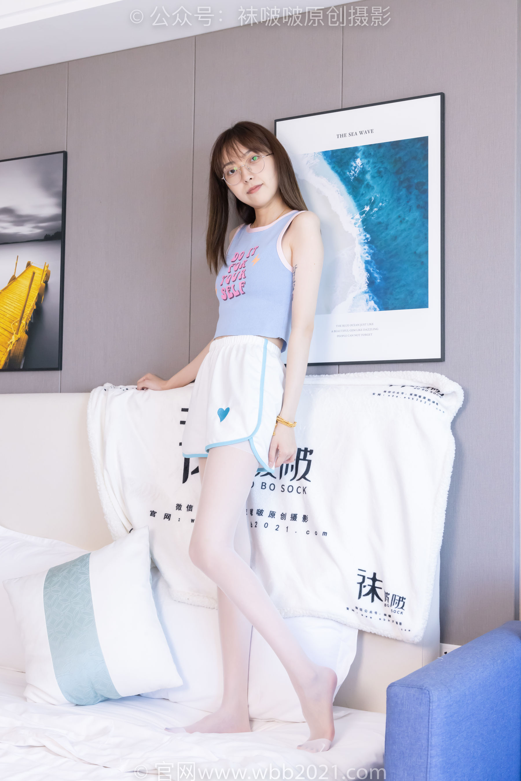 BoBoSocks袜啵啵 No.479 稚予 - 短靴、长筒白棉袜、白丝/(140P)