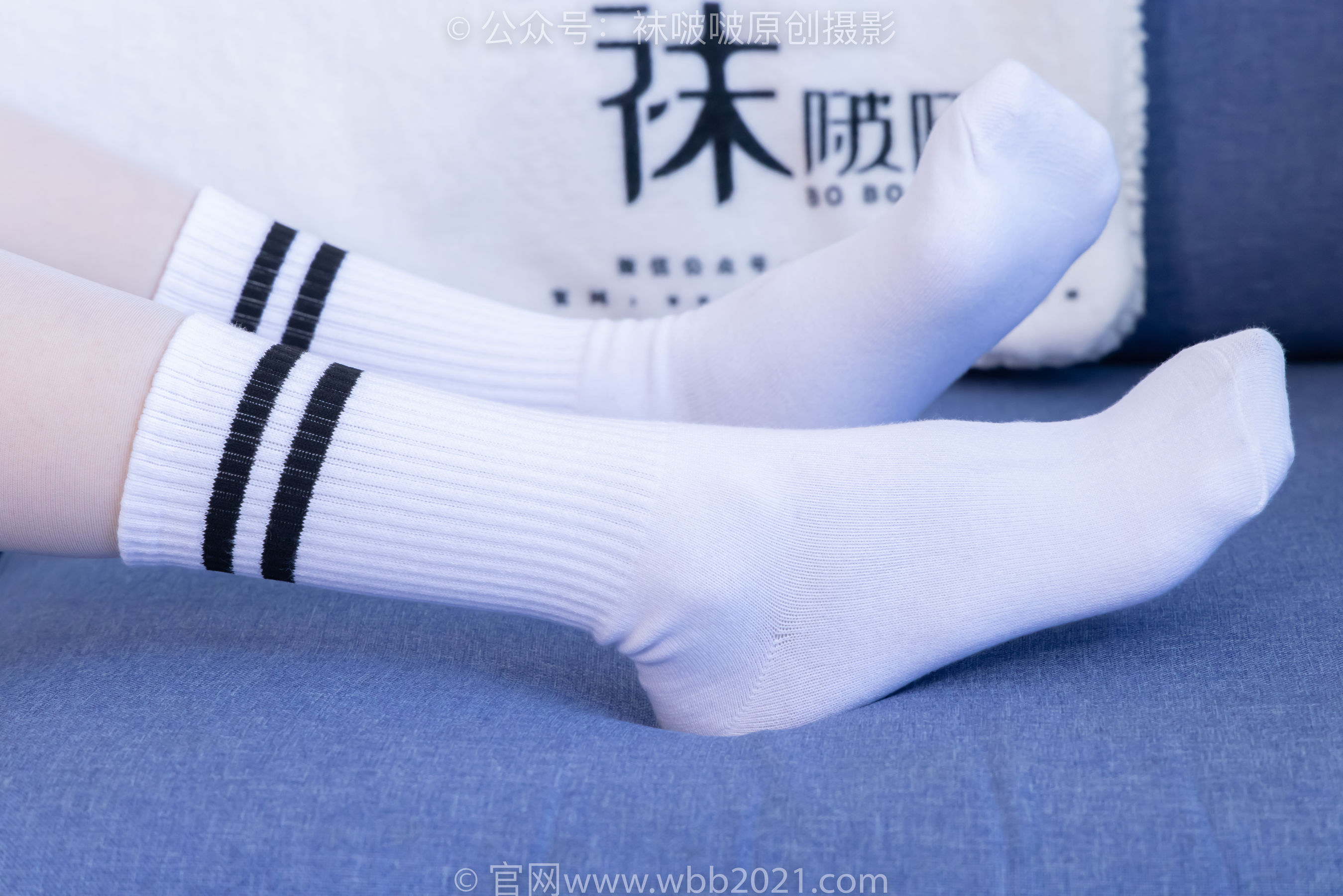 BoBoSocks袜啵啵 No.479 稚予 - 短靴、长筒白棉袜、白丝/(140P)