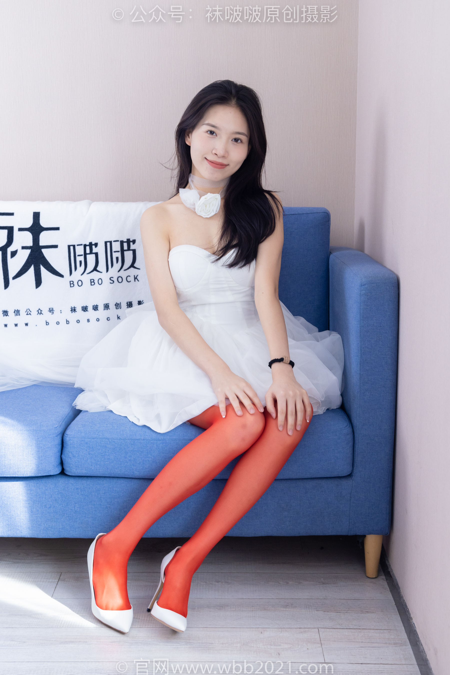 BoBoSocks袜啵啵 No.478 芝士 - 两双高跟鞋、黑丝、红丝/(169P)