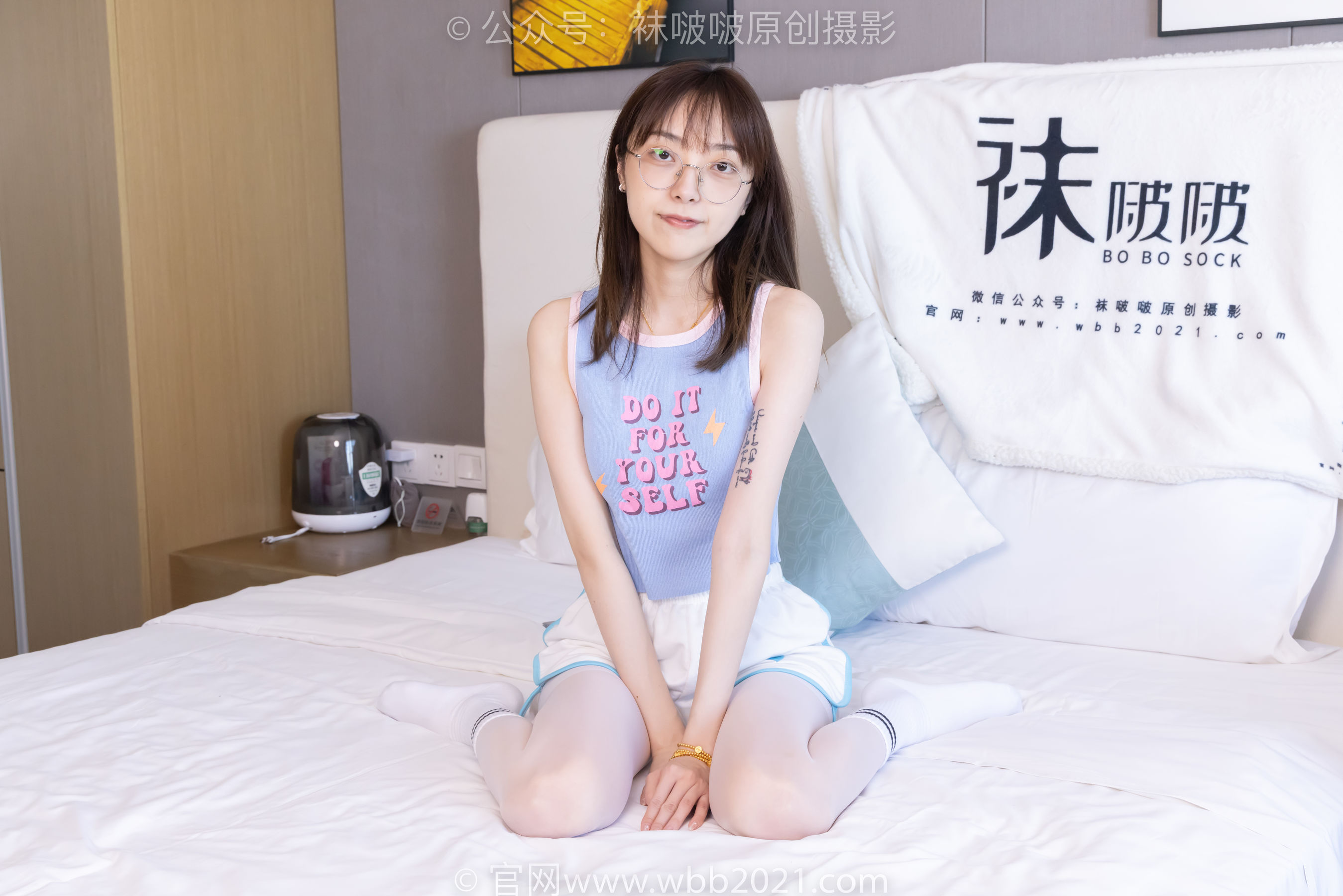 BoBoSocks袜啵啵 No.479 稚予 - 短靴、长筒白棉袜、白丝/(140P)