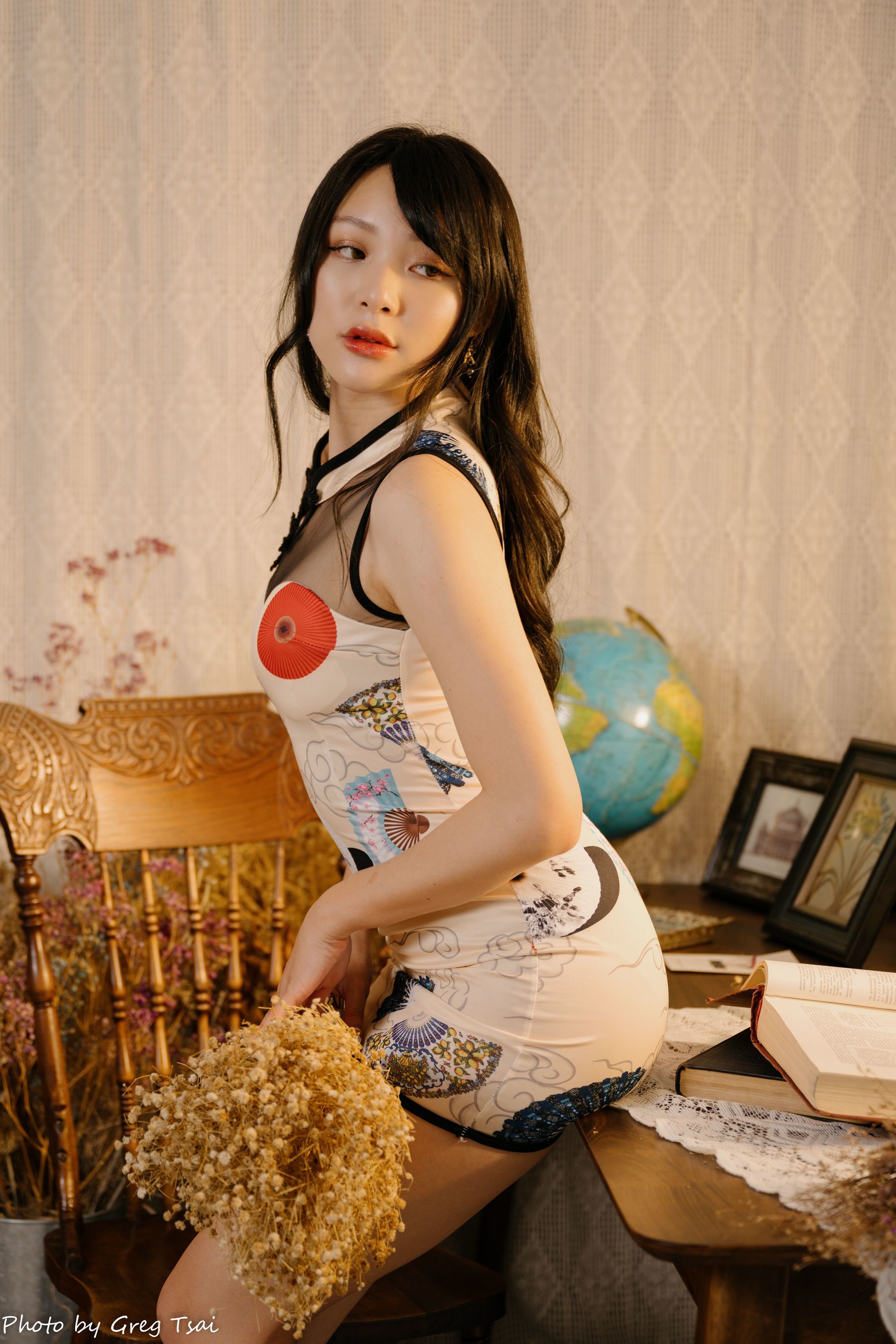 Ashley - 旗袍棚拍/(56P)