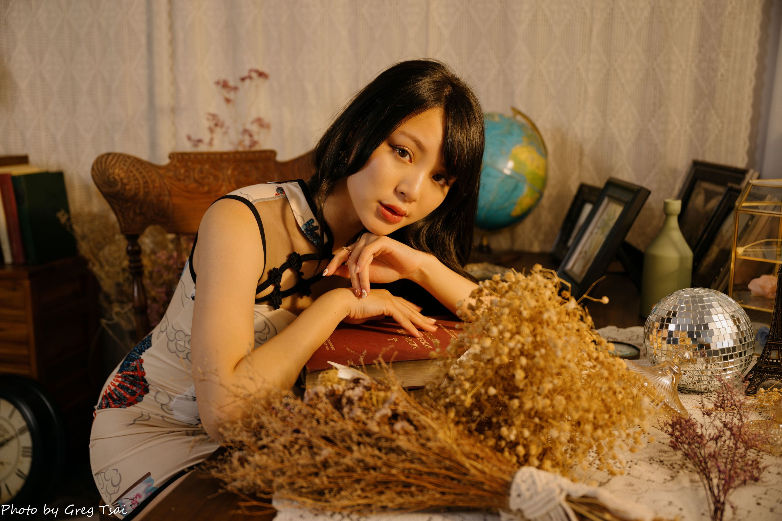 Ashley - 旗袍棚拍/(56P)