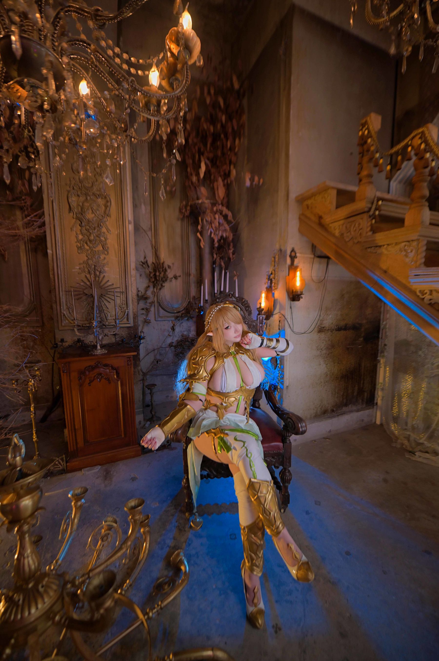 [Cosplay] [Shooting Star's ( SAKUサク )] - Elf Village Cecil - 1/(153P)