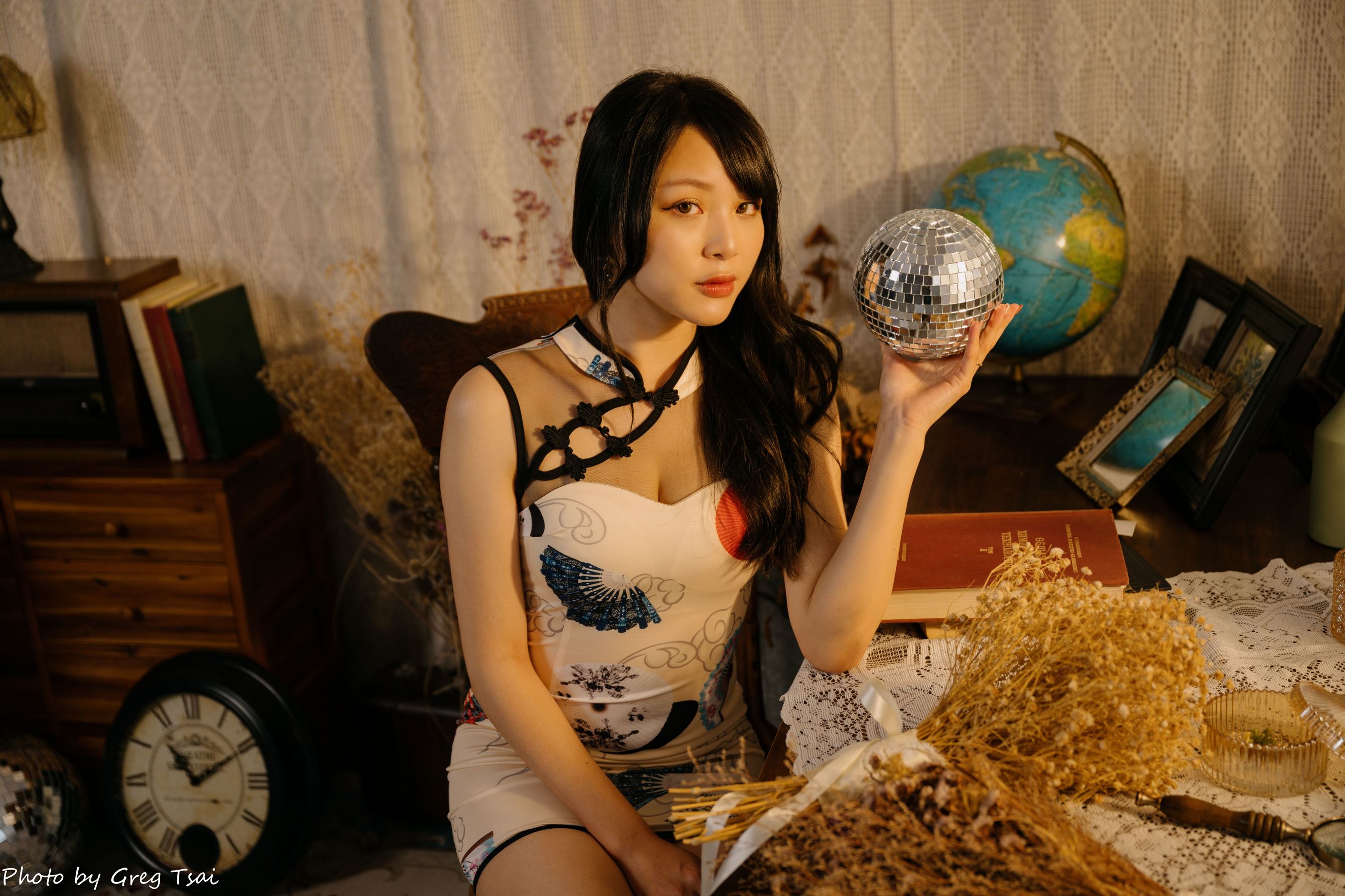Ashley - 旗袍棚拍/(56P)