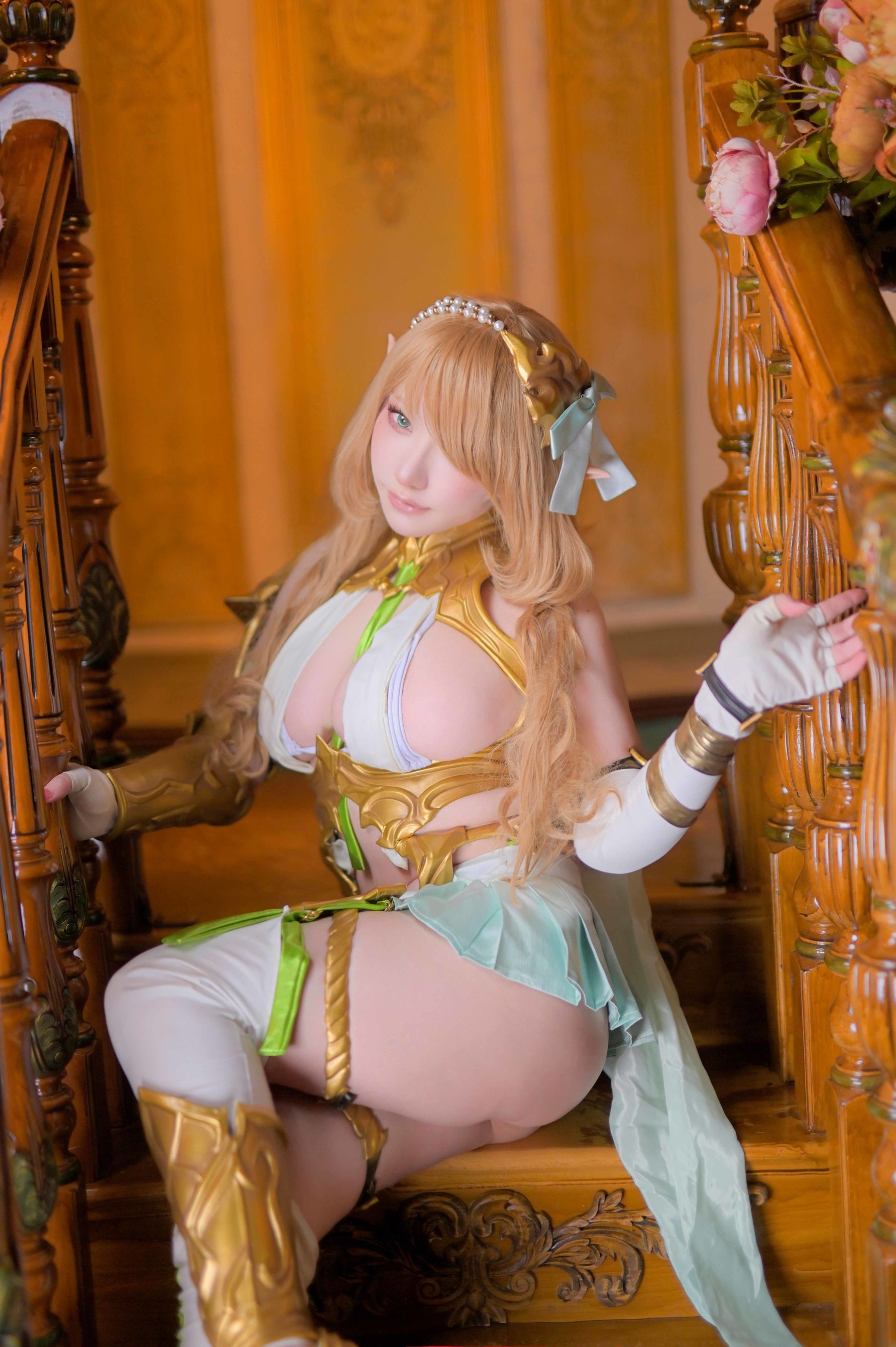 [Cosplay] [Shooting Star's ( SAKUサク )] - Elf Village Cecil - 1/(153P)