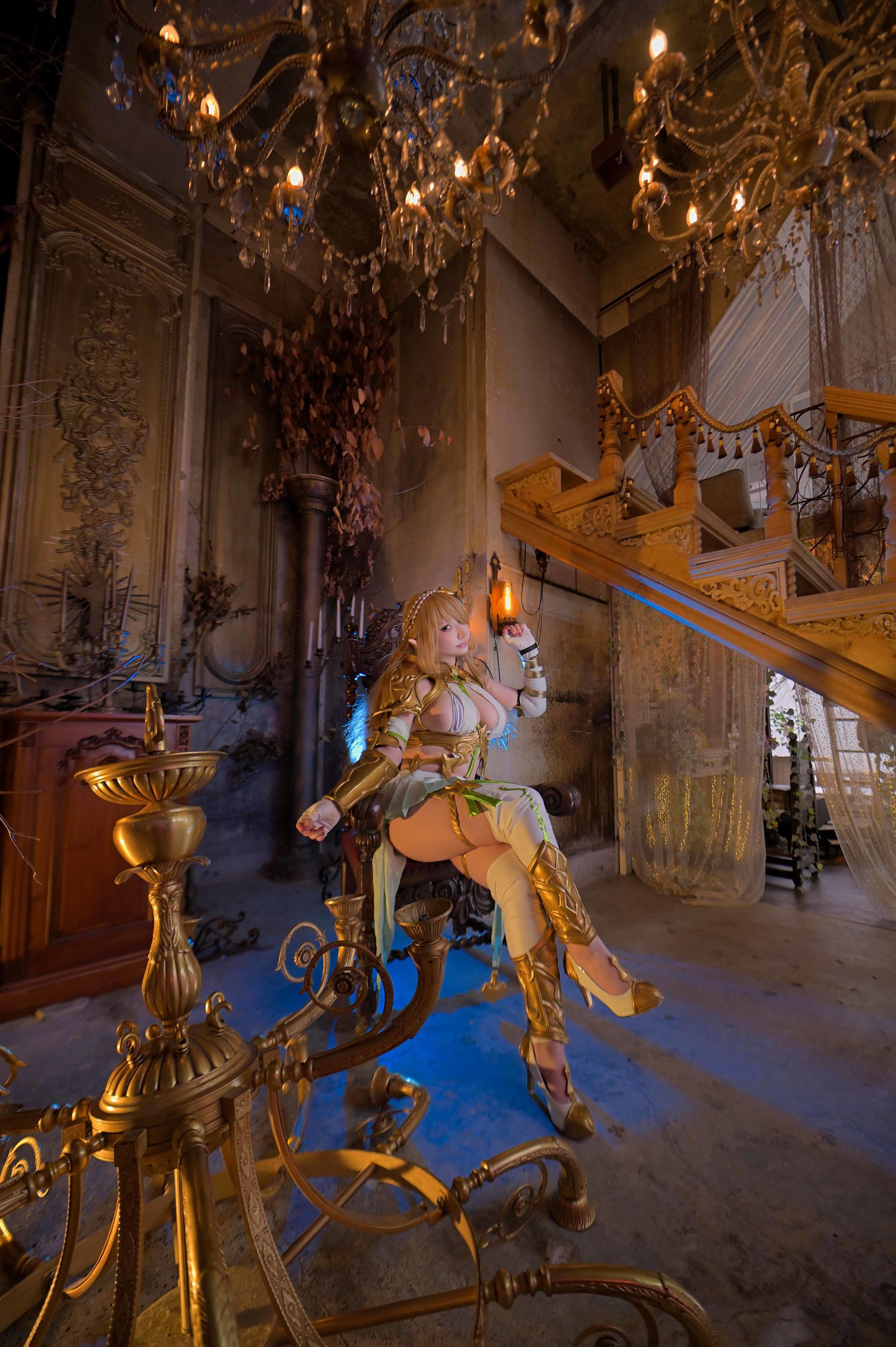 [Cosplay] [Shooting Star's ( SAKUサク )] - Elf Village Cecil - 1/(153P)