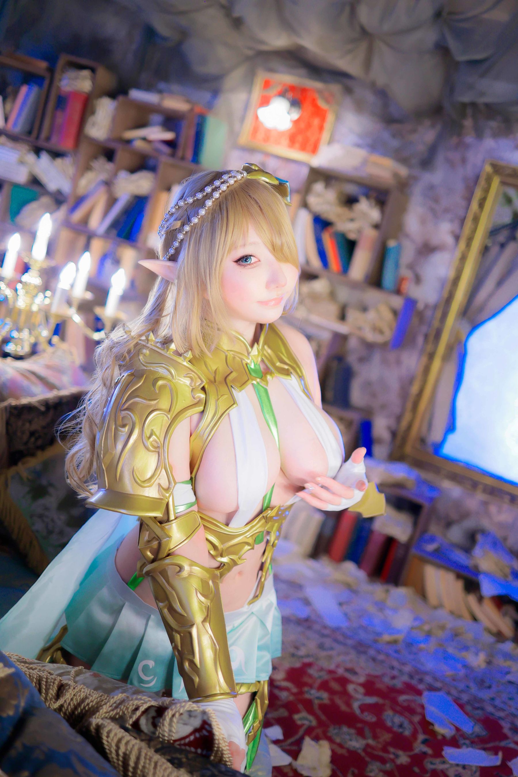 [Cosplay] [Shooting Star's ( SAKUサク )] - Elf Village Cecil - 3/(95P)