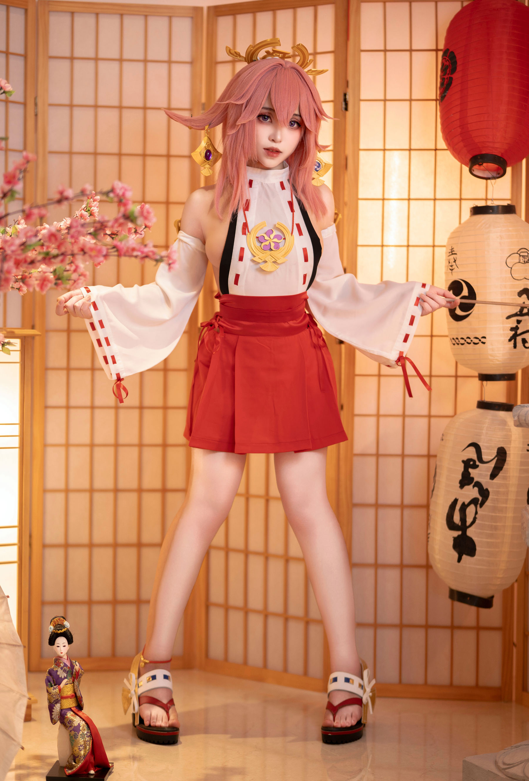 Bangni邦尼 - 原神 八重神子/(9P)