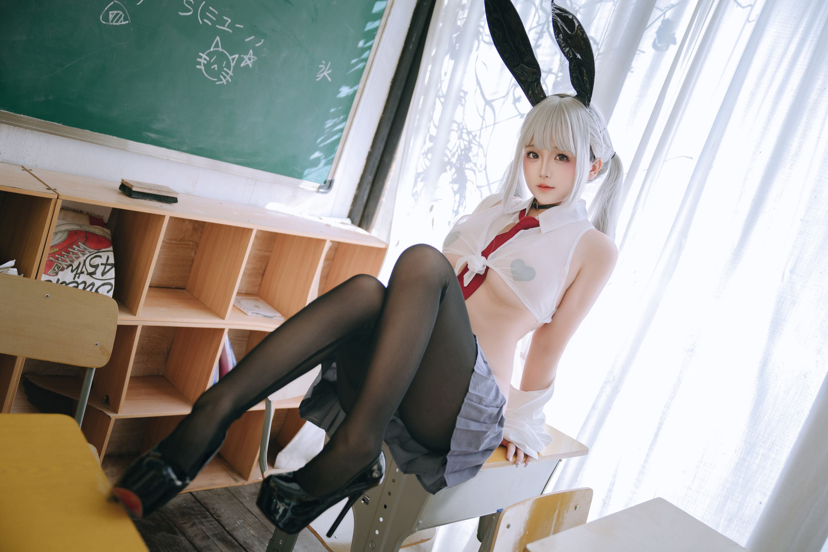Cosplay 日奈娇 - 叛逆少女JK/(106P)