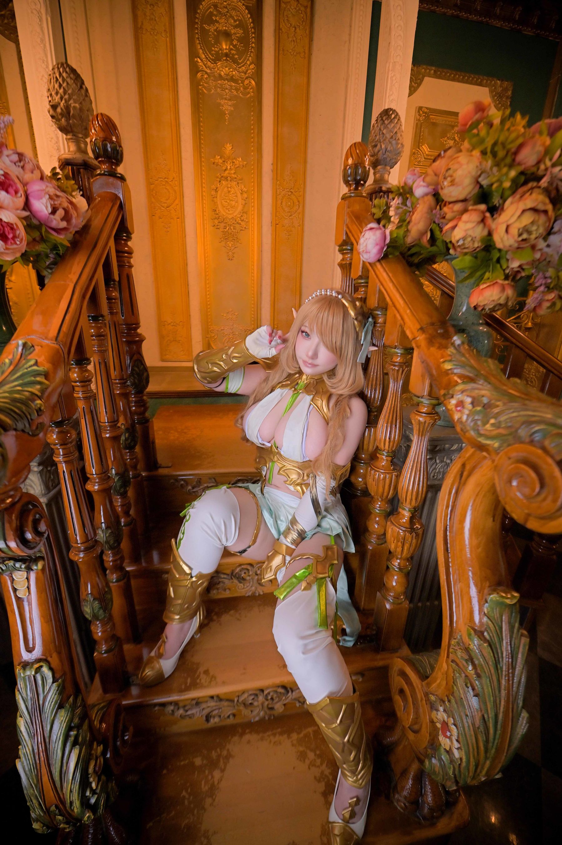 [Cosplay] [Shooting Star's ( SAKUサク )] - Elf Village Cecil - 1/(153P)