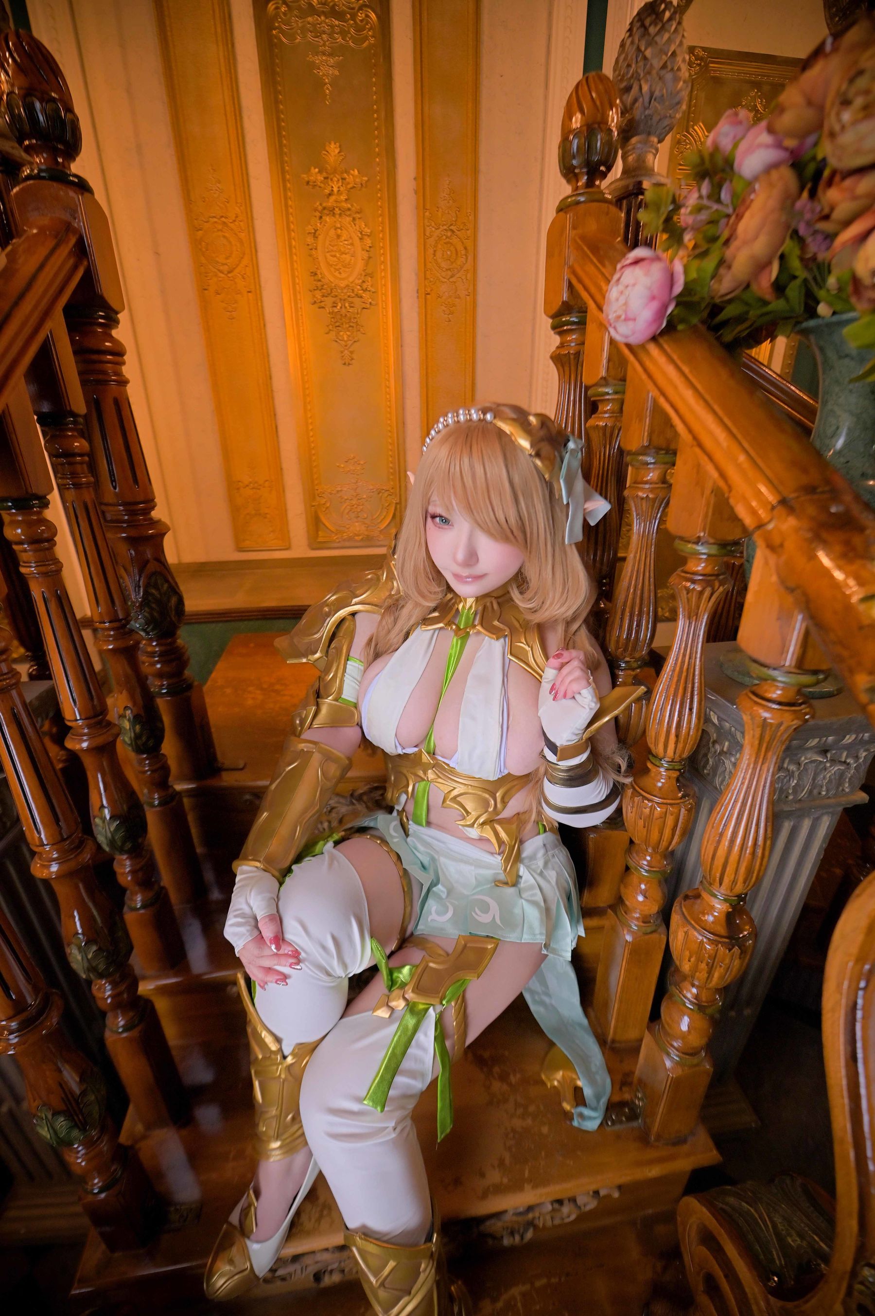 [Cosplay] [Shooting Star's ( SAKUサク )] - Elf Village Cecil - 1/(153P)