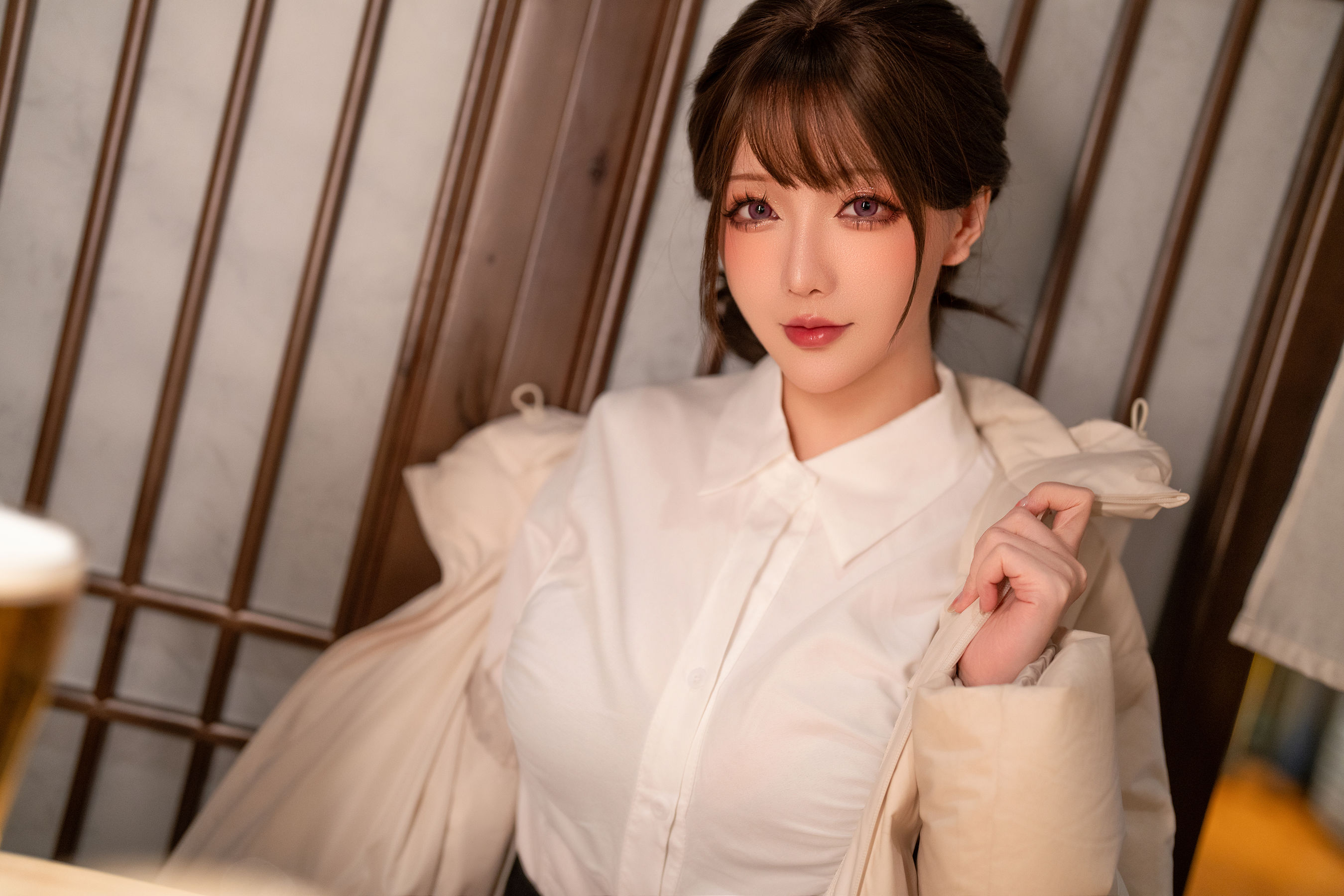 Coser小姐姐 星之迟迟 - 不胜酒力的新人后辈/(103P)