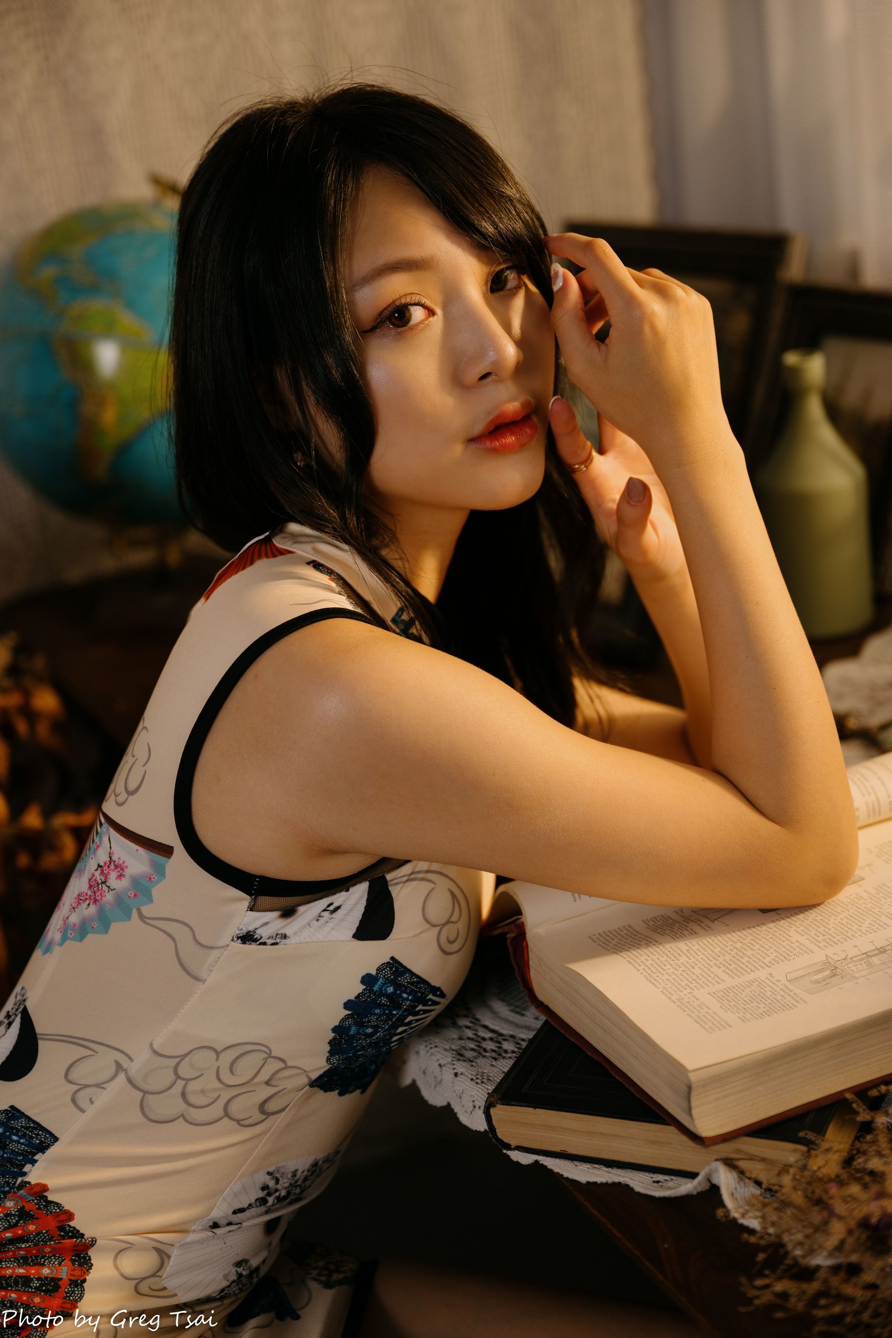 Ashley - 旗袍棚拍/(56P)