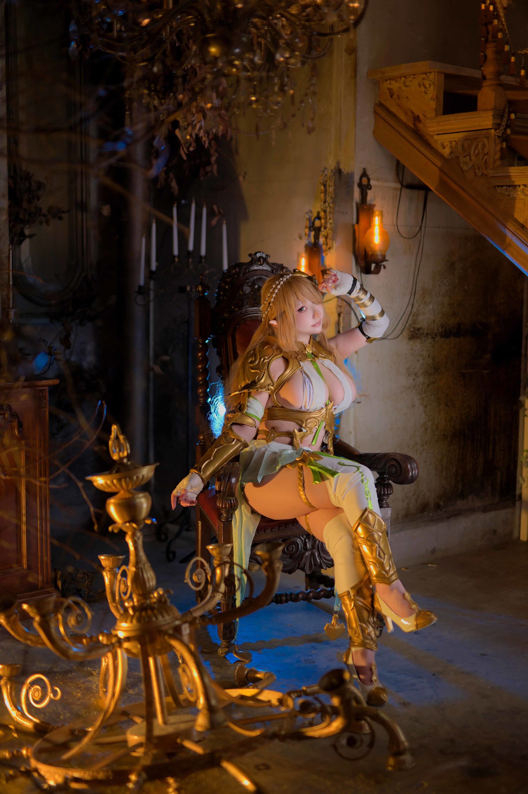 [Cosplay] [Shooting Star's ( SAKUサク )] - Elf Village Cecil - 1/(153P)