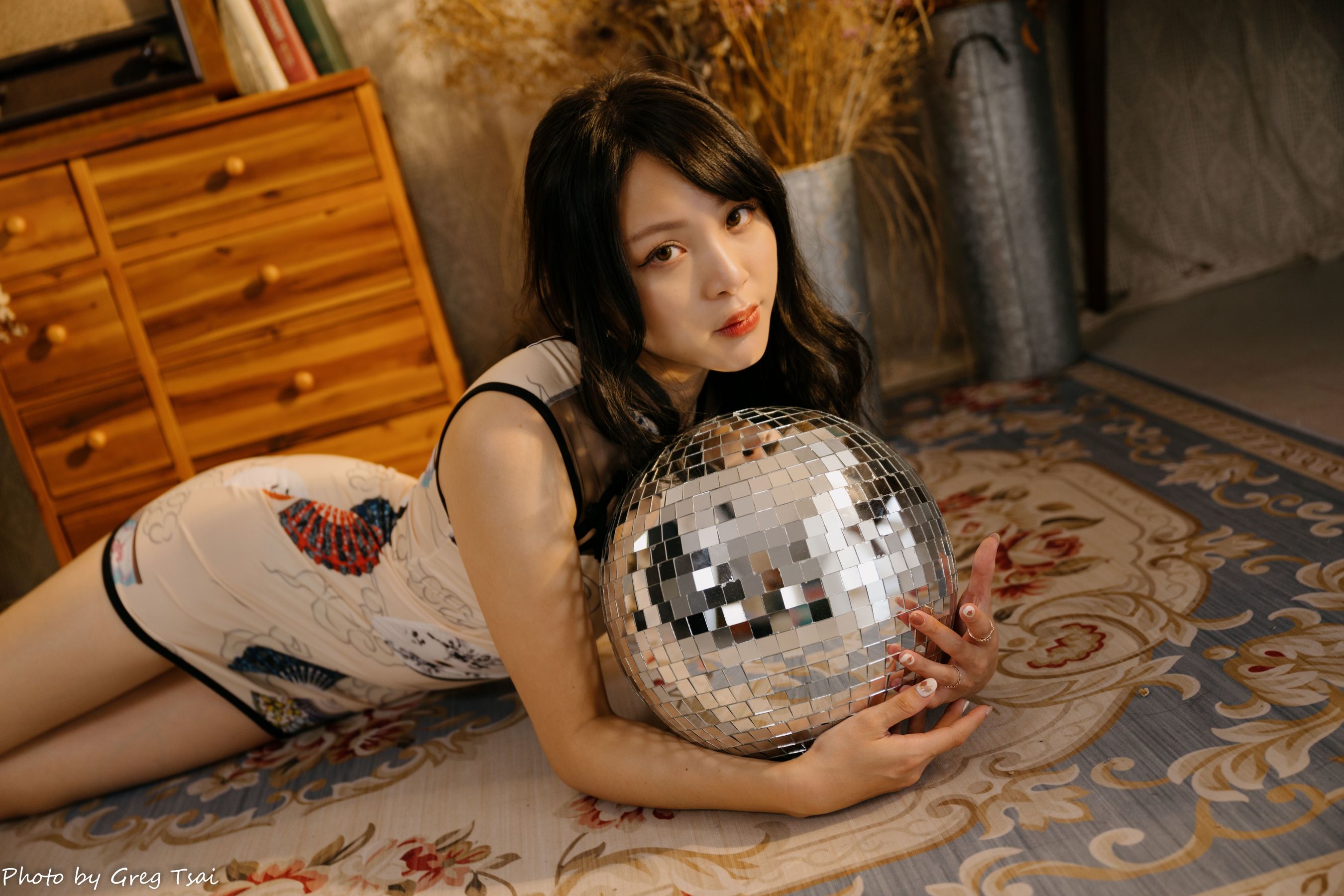Ashley - 旗袍棚拍/(56P)