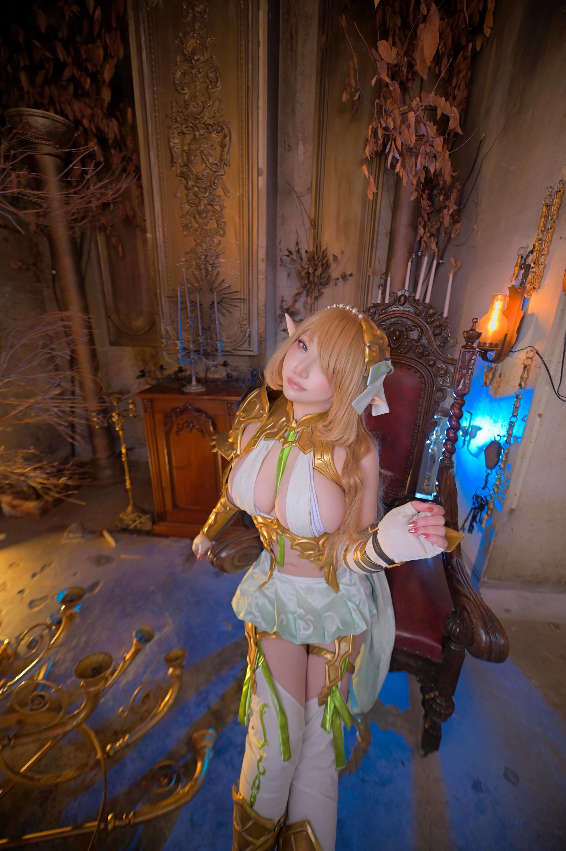 [Cosplay] [Shooting Star's ( SAKUサク )] - Elf Village Cecil - 1/(153P)
