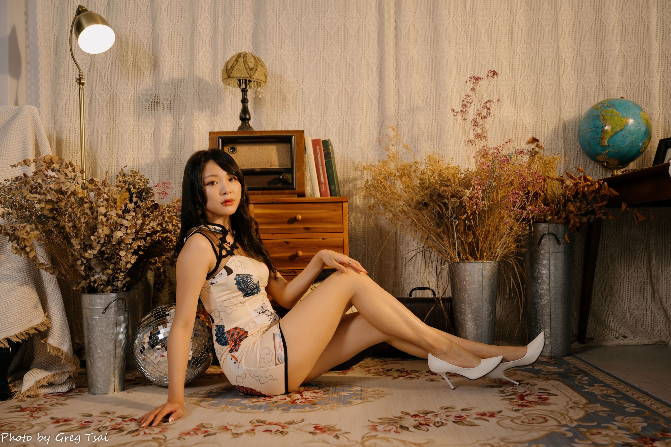 Ashley - 旗袍棚拍/(56P)