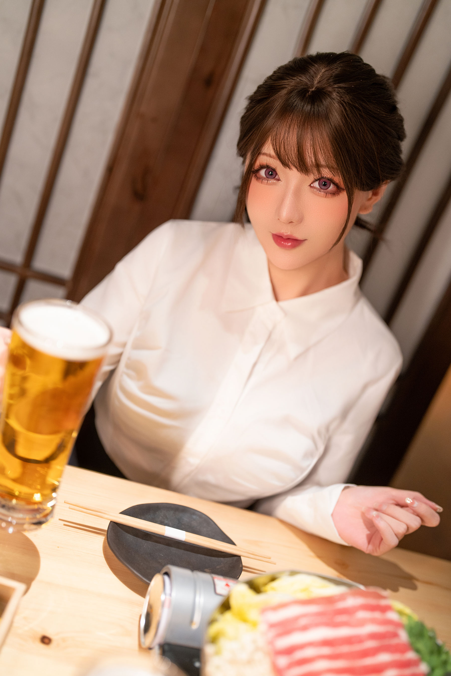 Coser小姐姐 星之迟迟 - 不胜酒力的新人后辈/(103P)