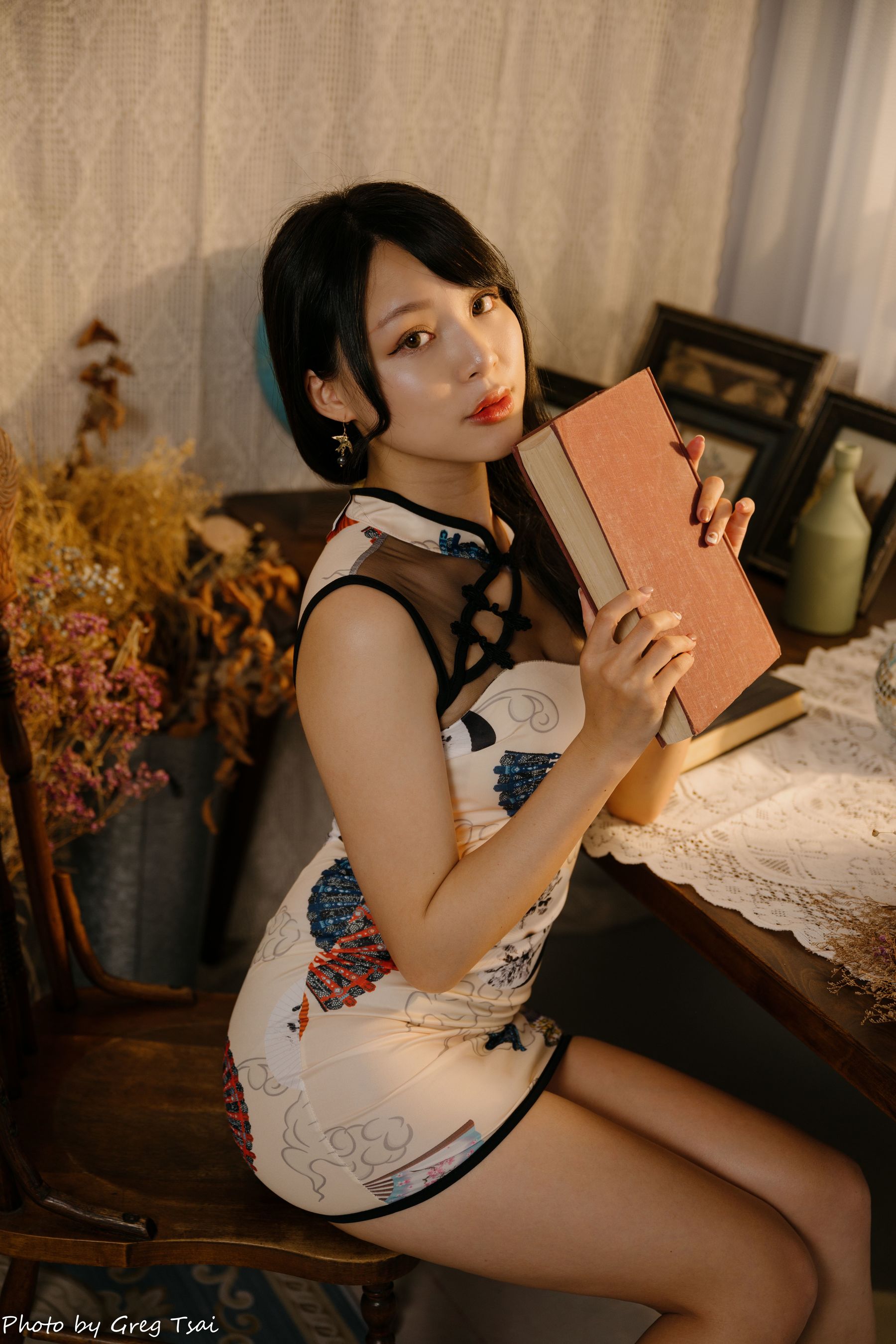 Ashley - 旗袍棚拍/(56P)