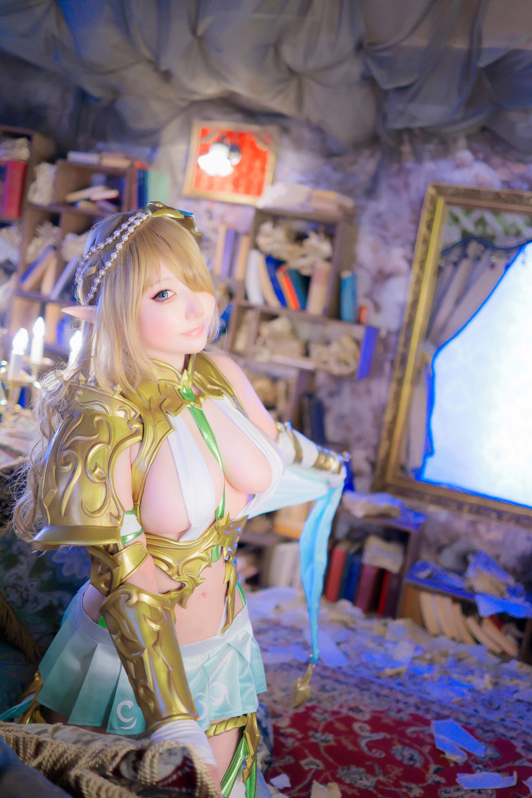 [Cosplay] [Shooting Star's ( SAKUサク )] - Elf Village Cecil - 3/(95P)