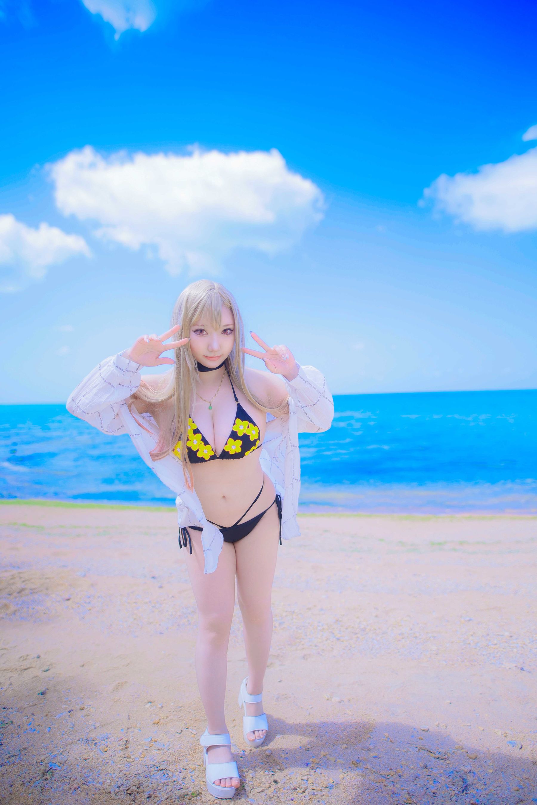 [Cosplay] [Shooting Star's ( SAKUサク )] - Exciting Summer Date ドキドキ - 3/(77P)