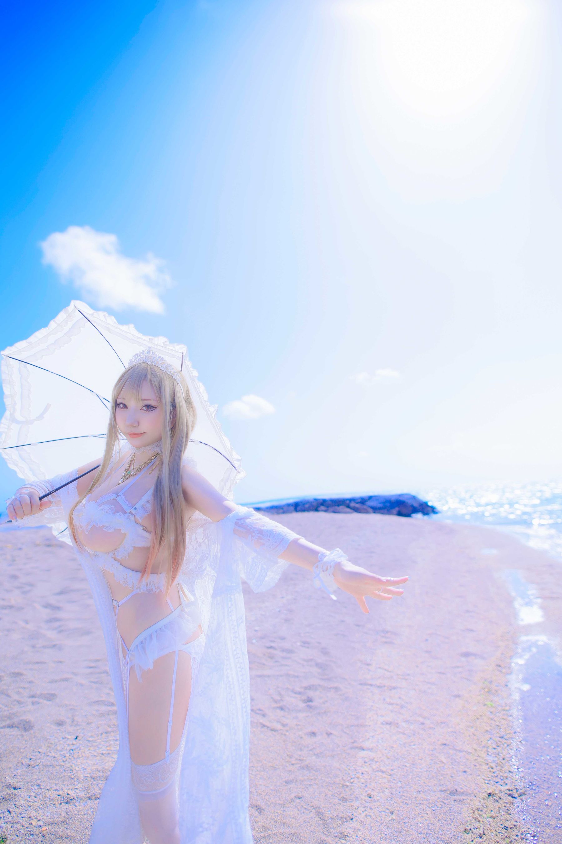 [Cosplay] [Shooting Star's ( SAKUサク )] - Exciting Summer Date ドキドキ - 3/(77P)