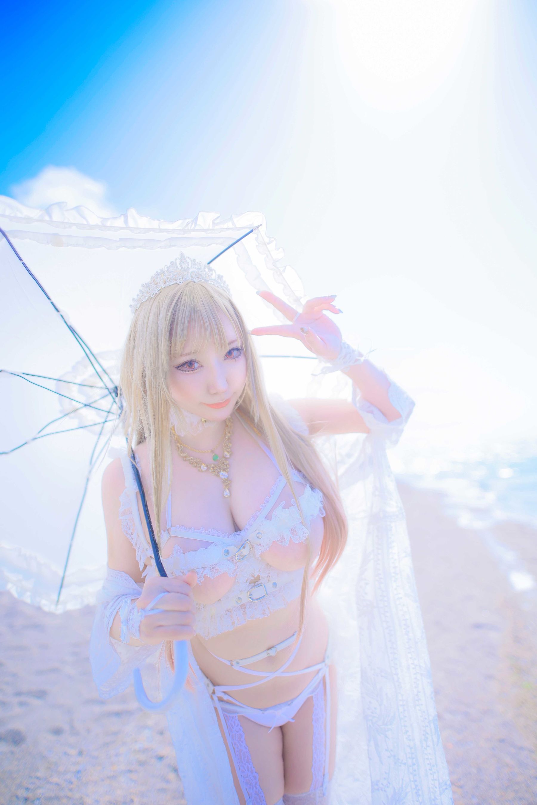 [Cosplay] [Shooting Star's ( SAKUサク )] - Exciting Summer Date ドキドキ - 3/(77P)