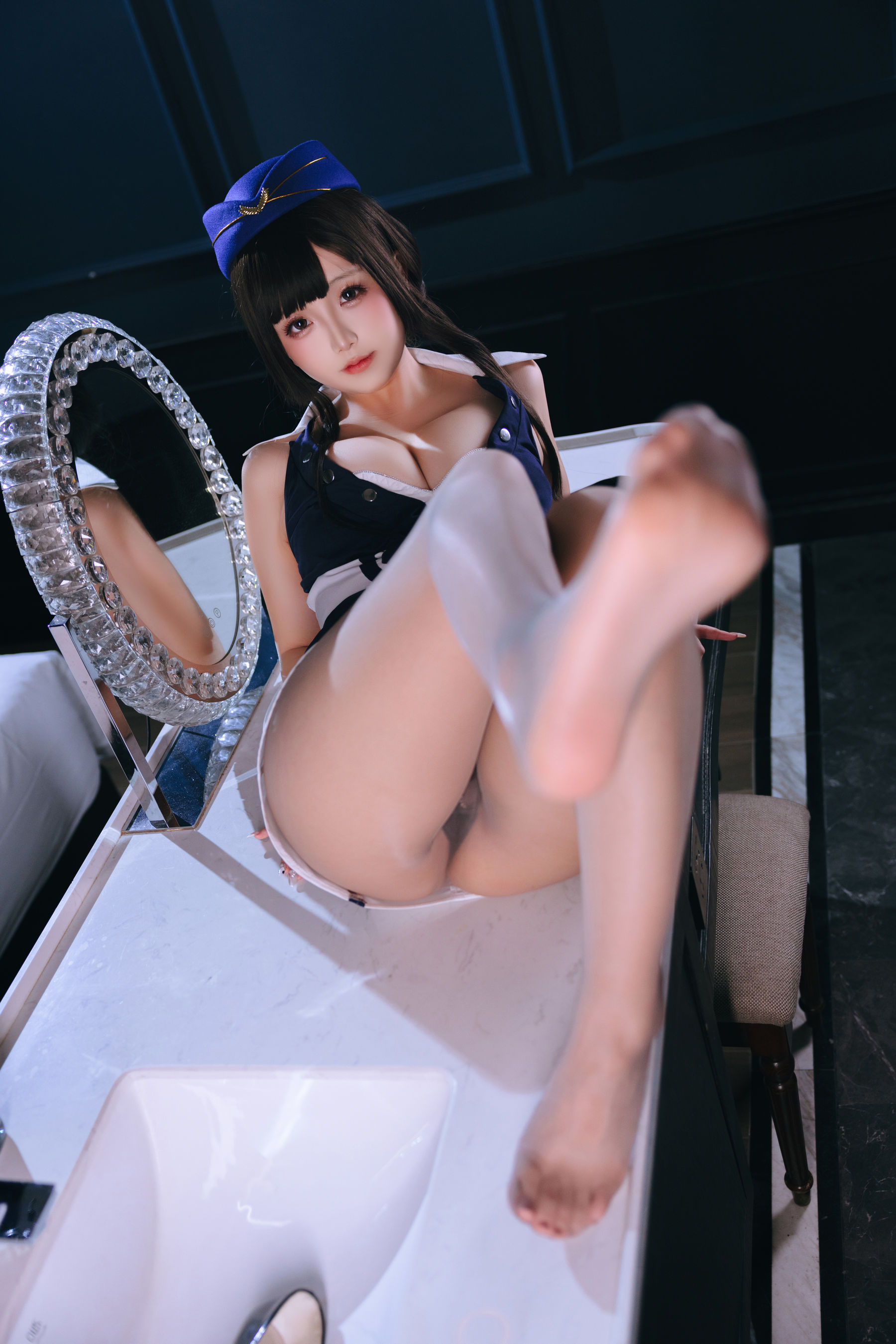 Cosplay 日奈娇 - 头等舱休息室/(116P)