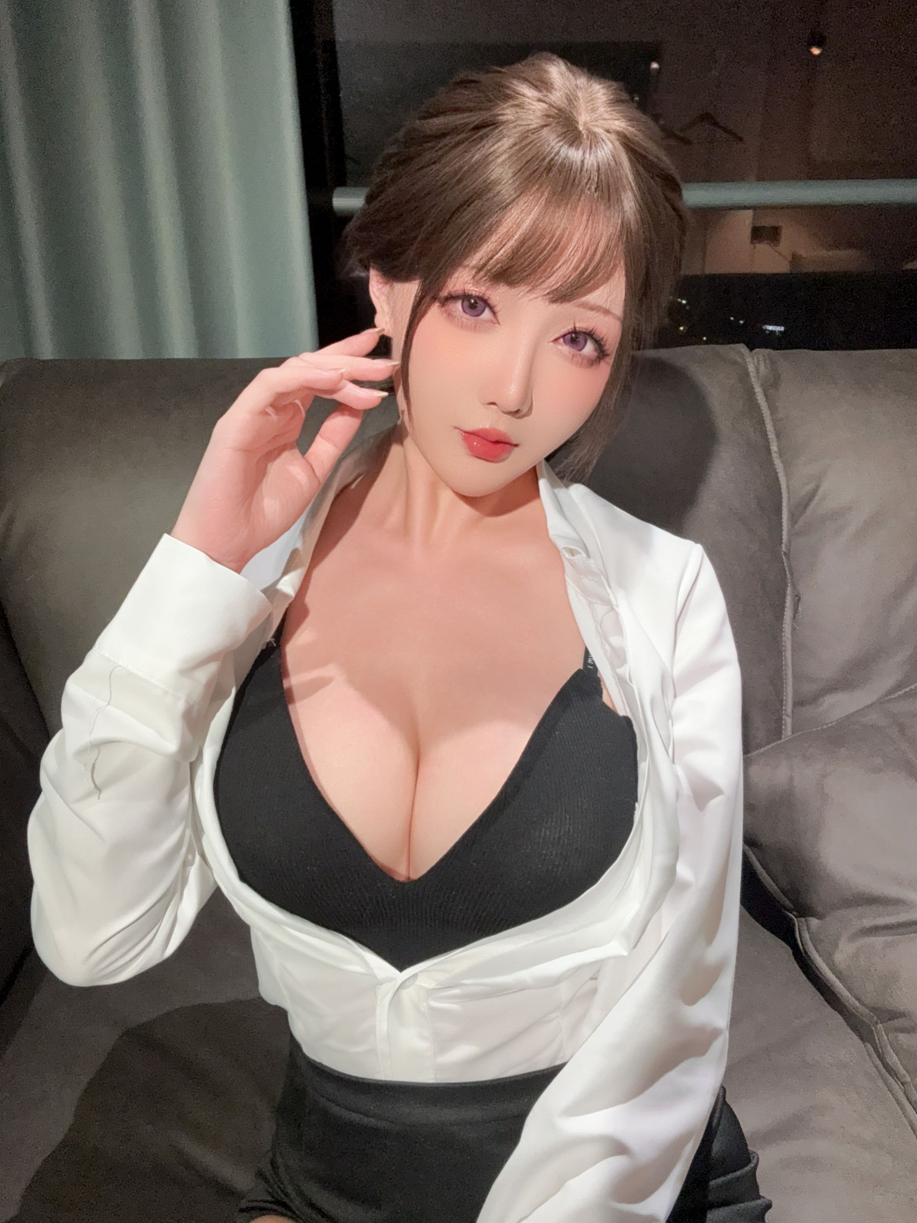 Coser小姐姐 星之迟迟 - 不胜酒力的新人后辈/(103P)