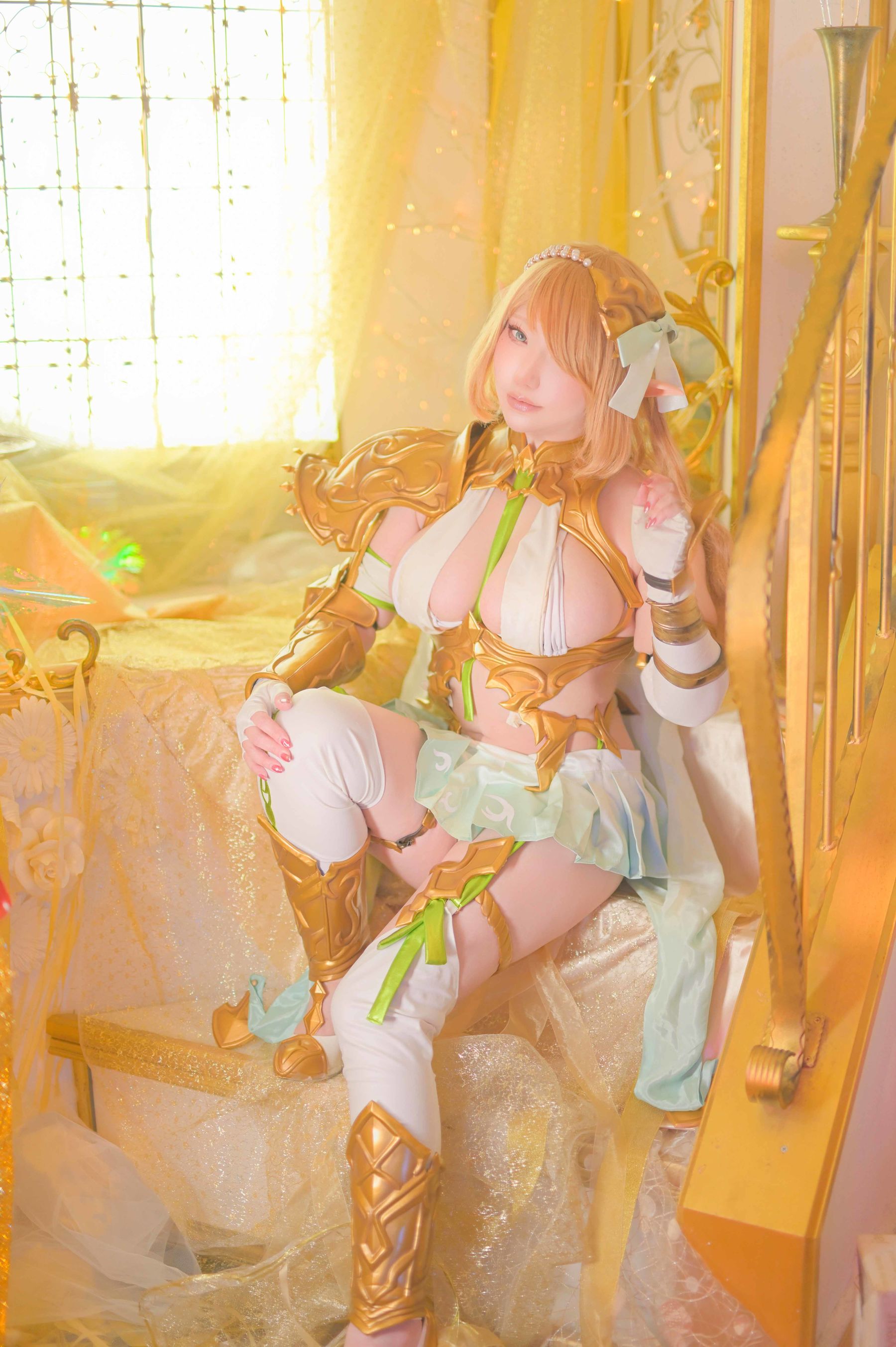 [Cosplay] [Shooting Star's ( SAKUサク )] - Elf Village Cecil - 1/(153P)