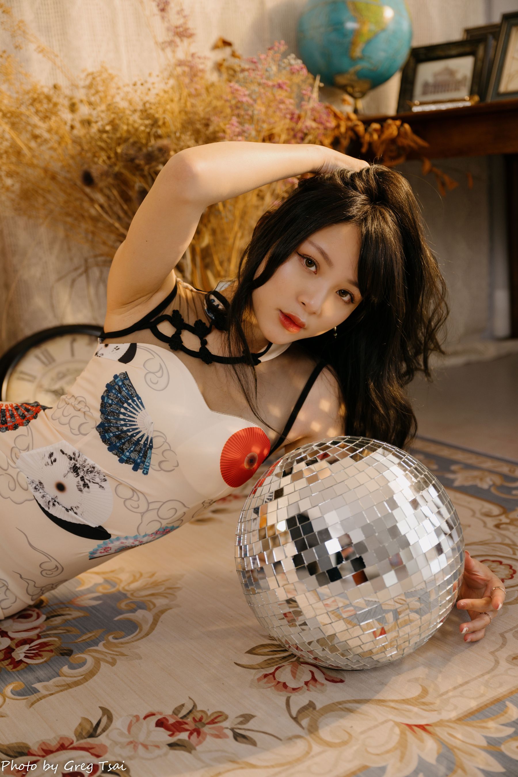 Ashley - 旗袍棚拍/(56P)