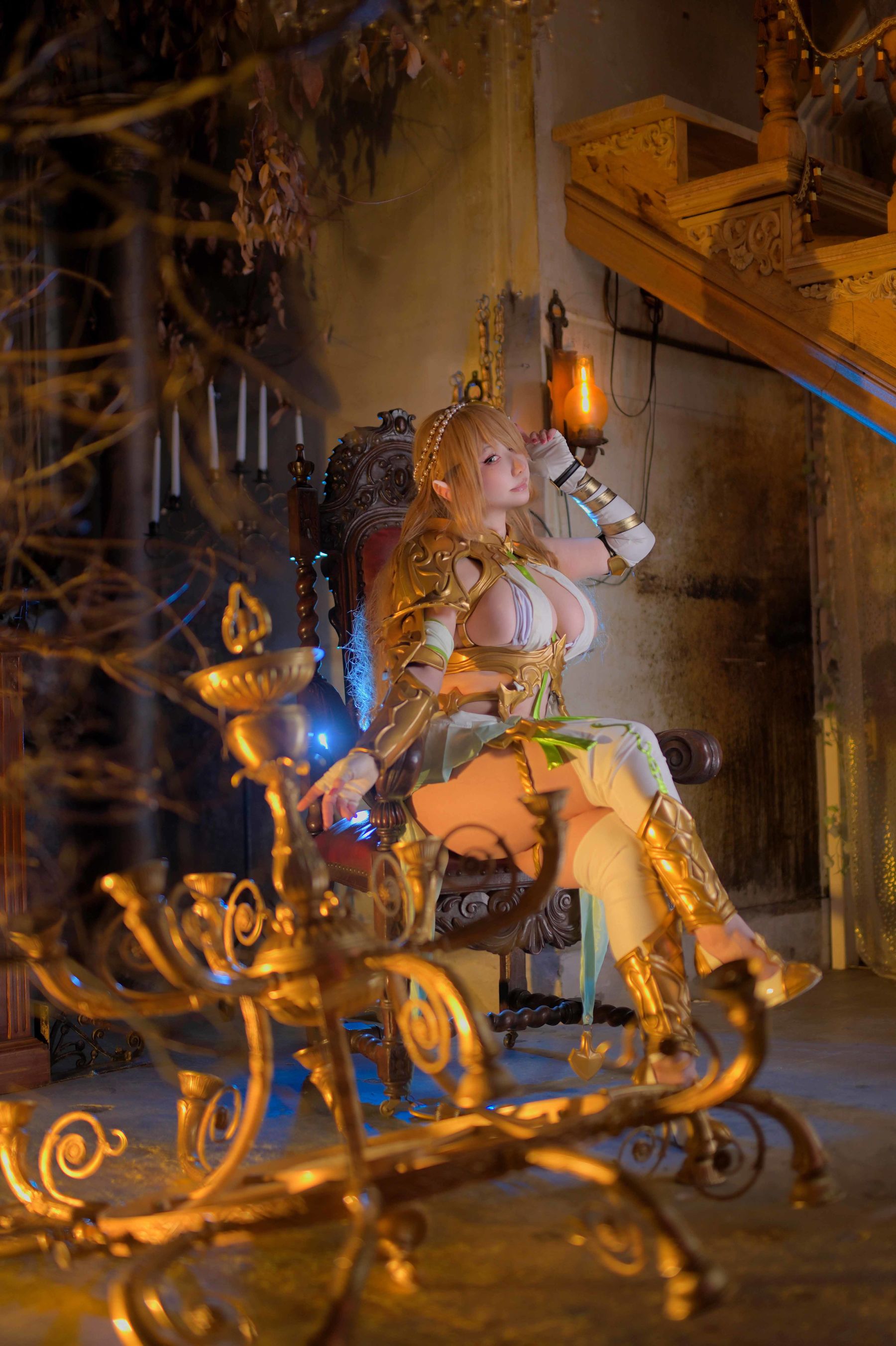 [Cosplay] [Shooting Star's ( SAKUサク )] - Elf Village Cecil - 1/(153P)