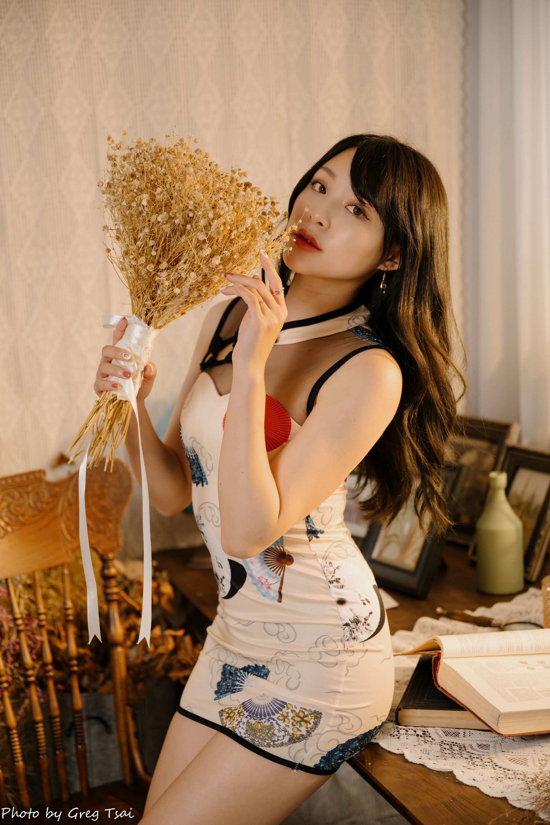 Ashley - 旗袍棚拍/(56P)