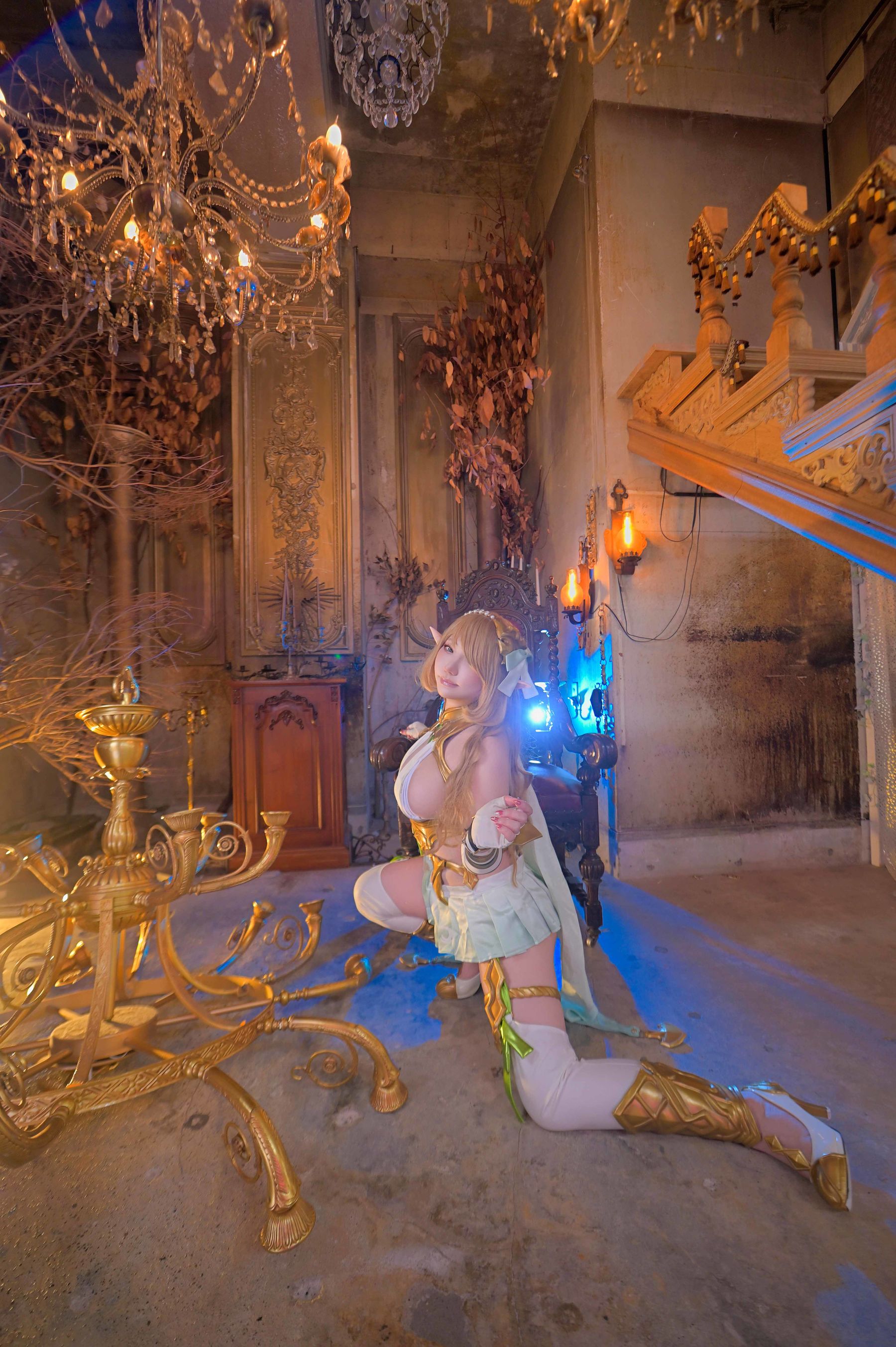 [Cosplay] [Shooting Star's ( SAKUサク )] - Elf Village Cecil - 1/(153P)