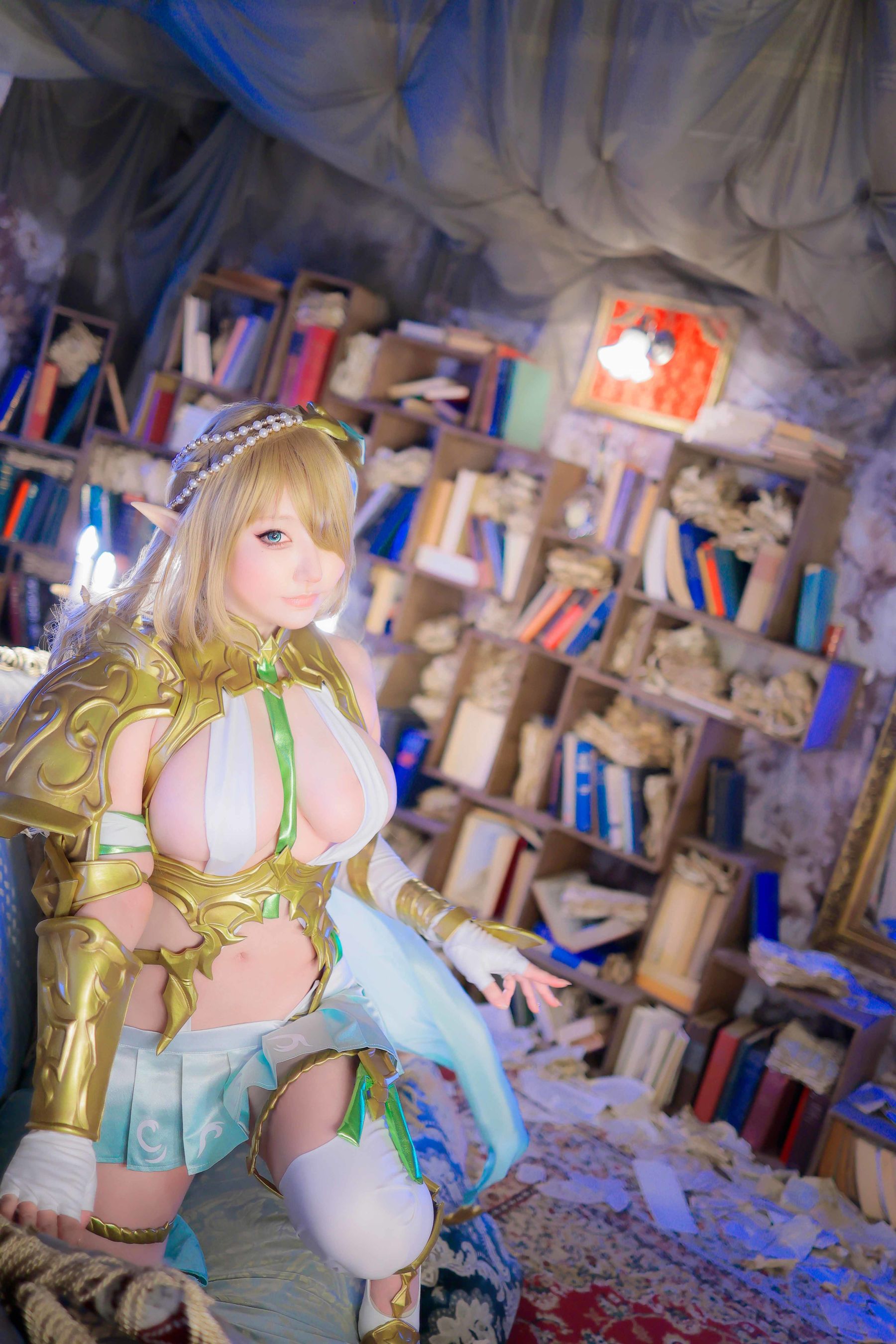 [Cosplay] [Shooting Star's ( SAKUサク )] - Elf Village Cecil - 3/(95P)