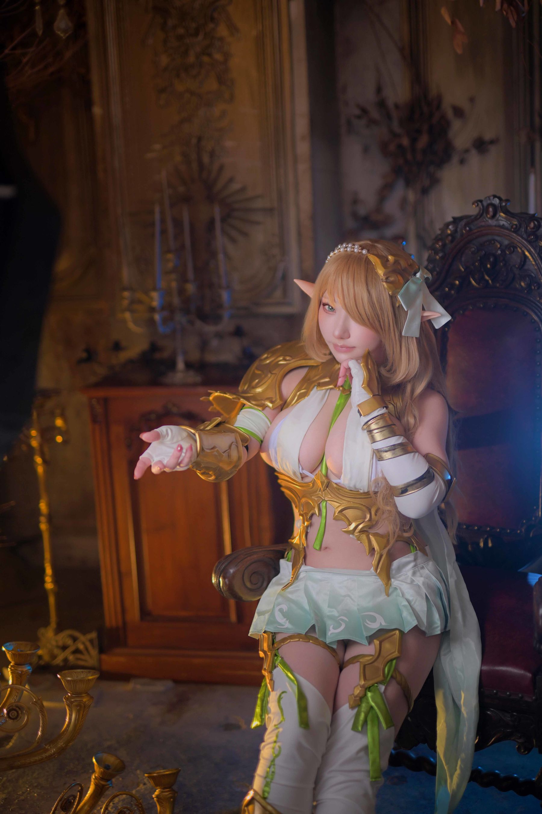 [Cosplay] [Shooting Star's ( SAKUサク )] - Elf Village Cecil - 1/(153P)