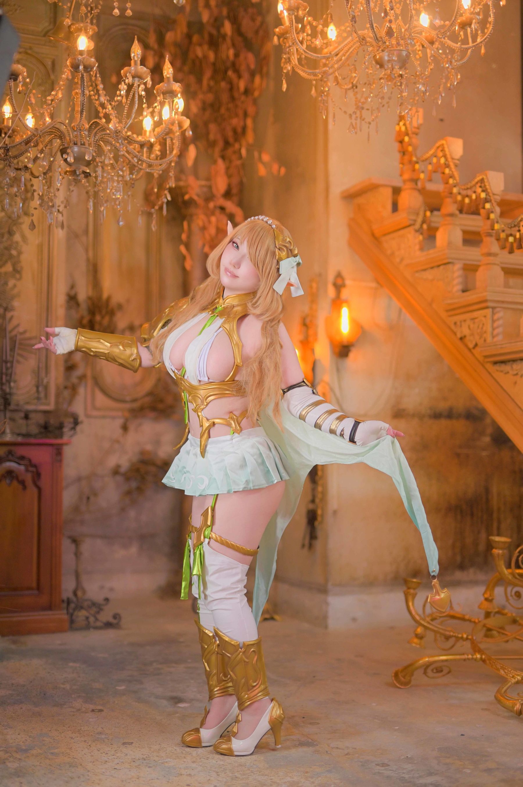 [Cosplay] [Shooting Star's ( SAKUサク )] - Elf Village Cecil - 1/(153P)