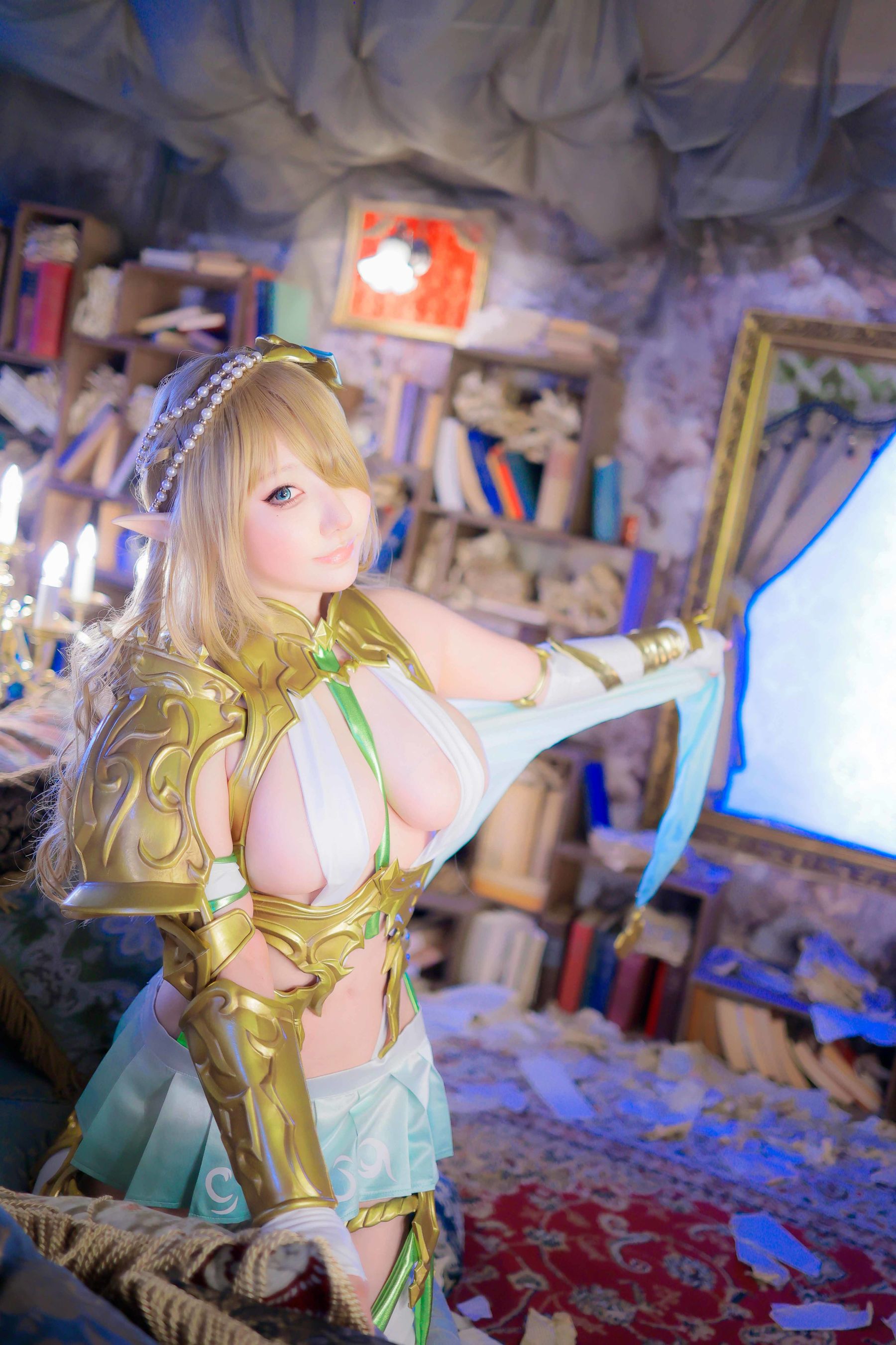 [Cosplay] [Shooting Star's ( SAKUサク )] - Elf Village Cecil - 3/(95P)
