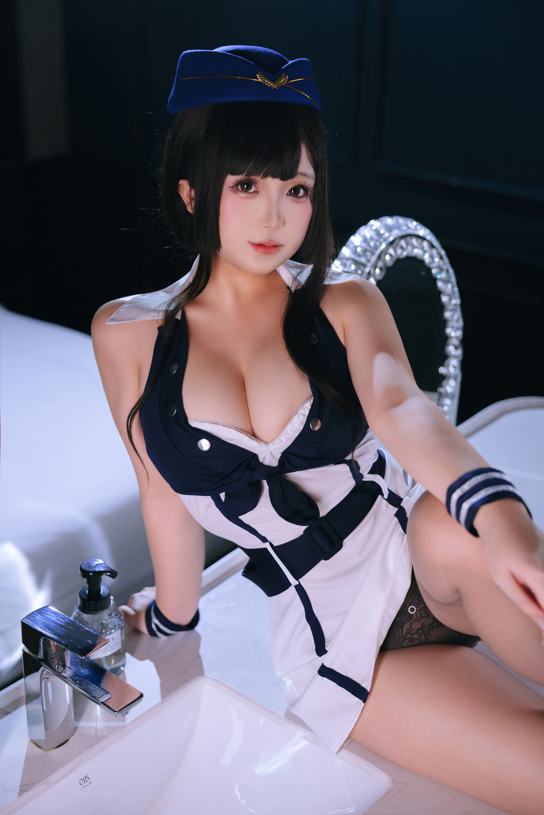 Cosplay 日奈娇 - 头等舱休息室/(116P)