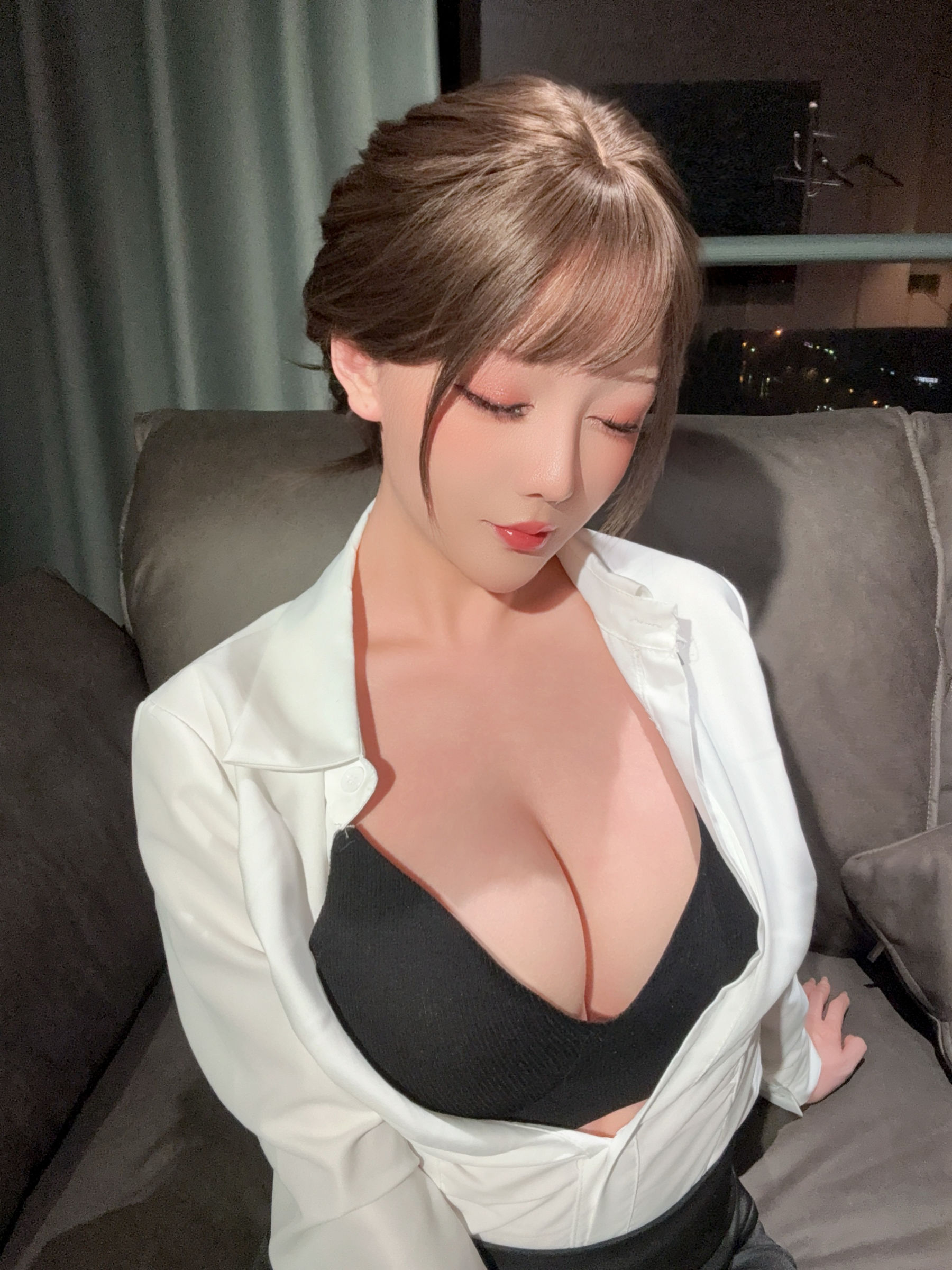 Coser小姐姐 星之迟迟 - 不胜酒力的新人后辈/(103P)