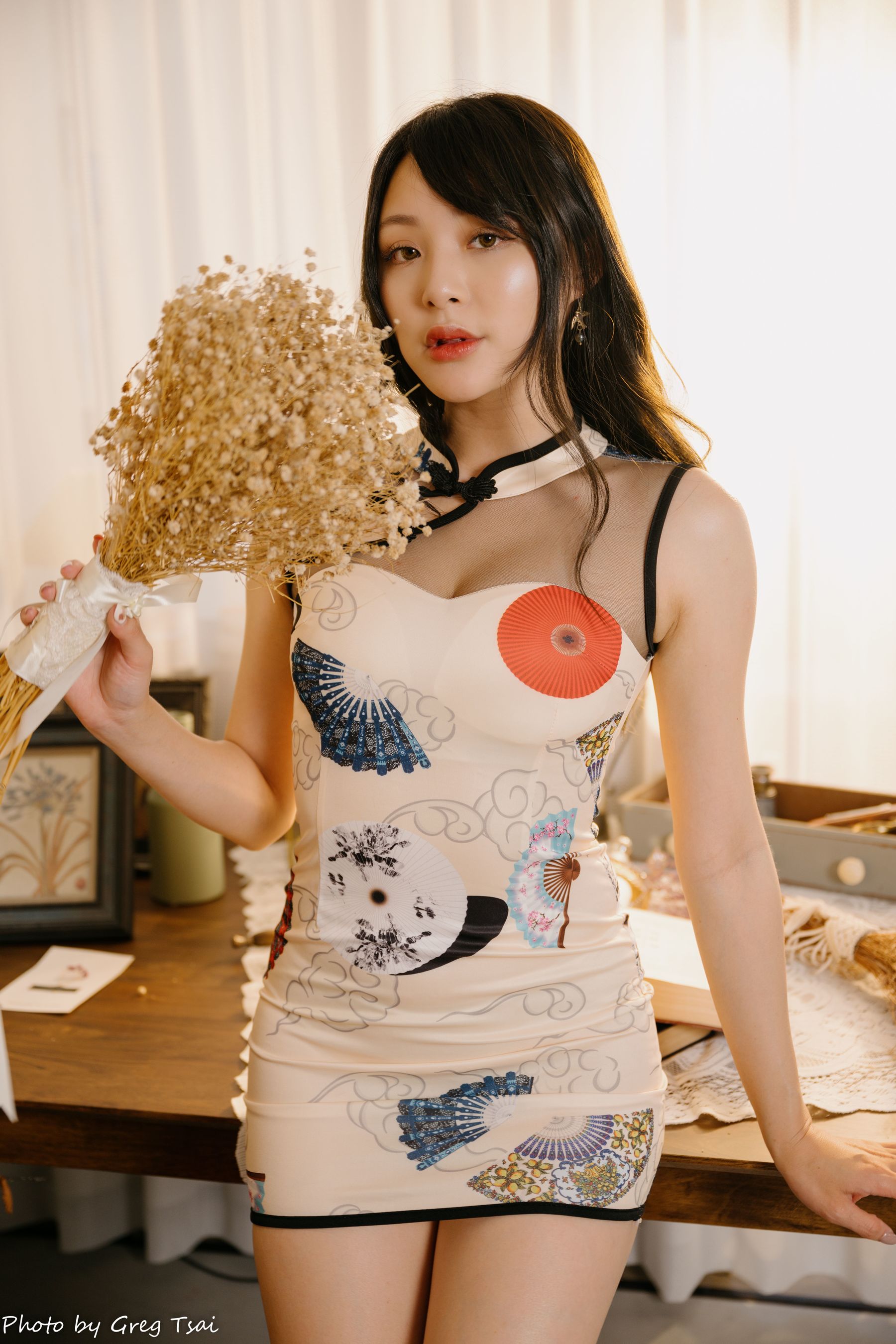 Ashley - 旗袍棚拍/(56P)