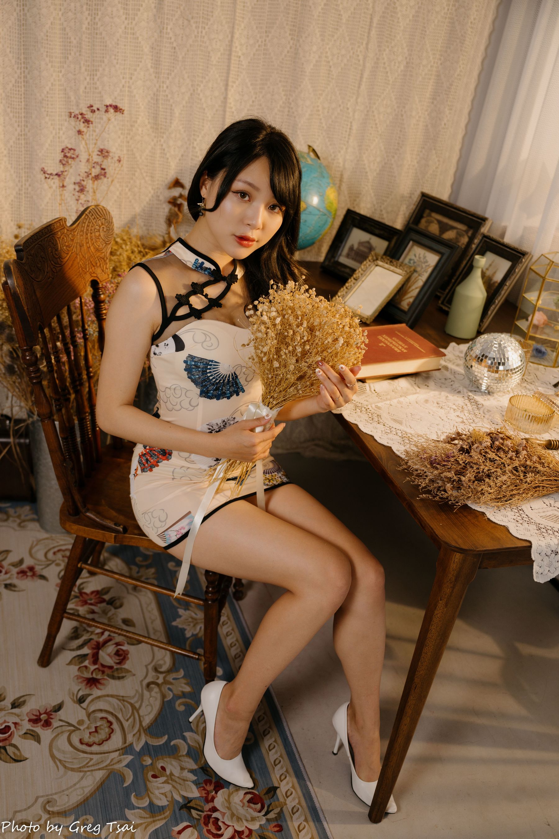 Ashley - 旗袍棚拍/(56P)