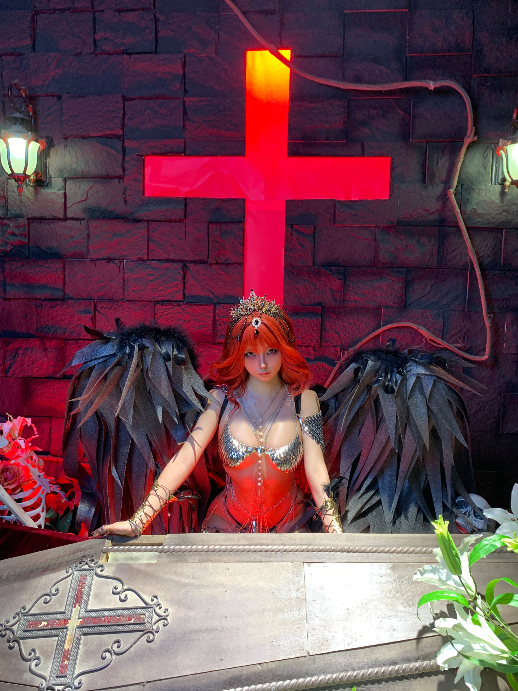 动漫博主蠢沫沫 - 黑天使/(187P)