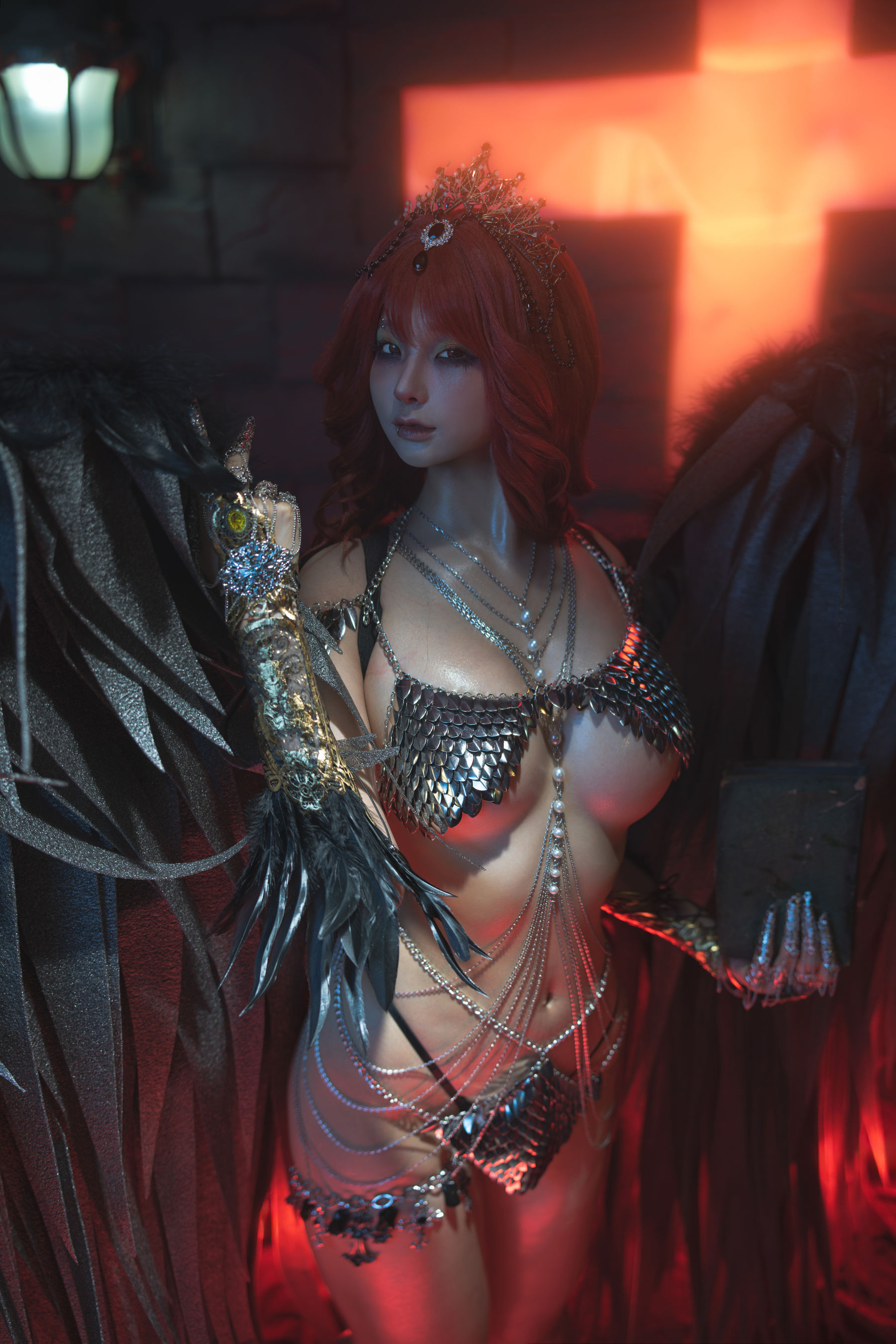 动漫博主蠢沫沫 - 黑天使/(187P)