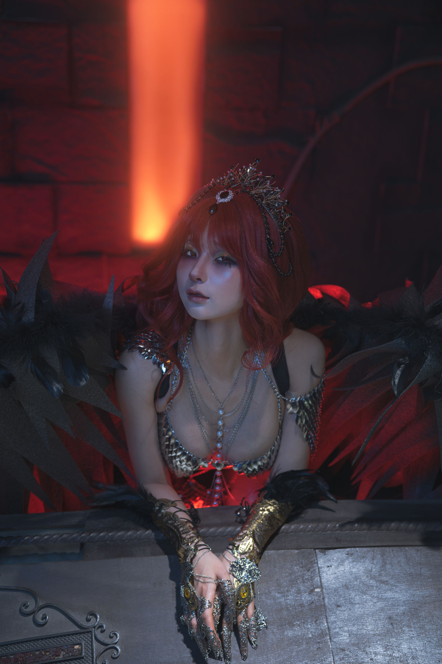 动漫博主蠢沫沫 - 黑天使/(187P)