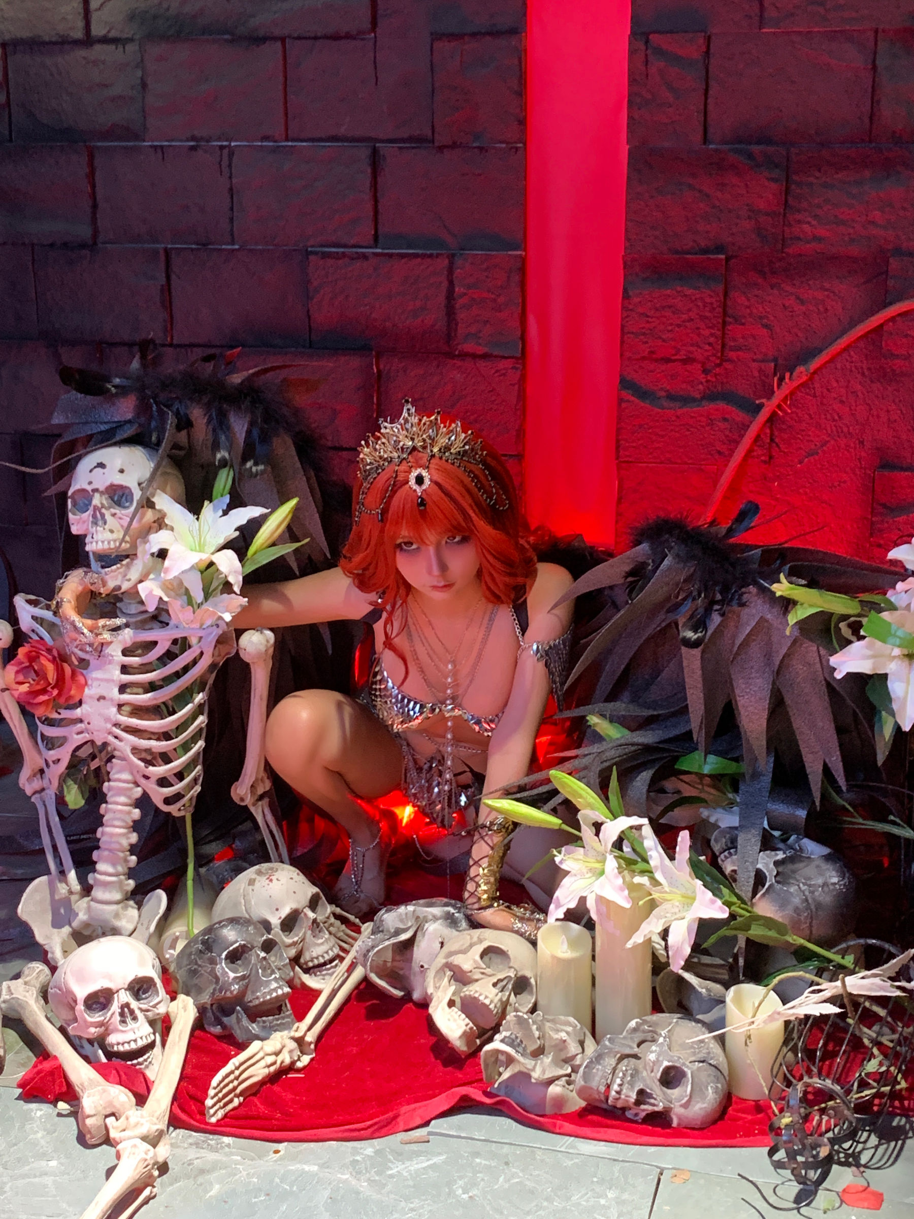 动漫博主蠢沫沫 - 黑天使/(187P)